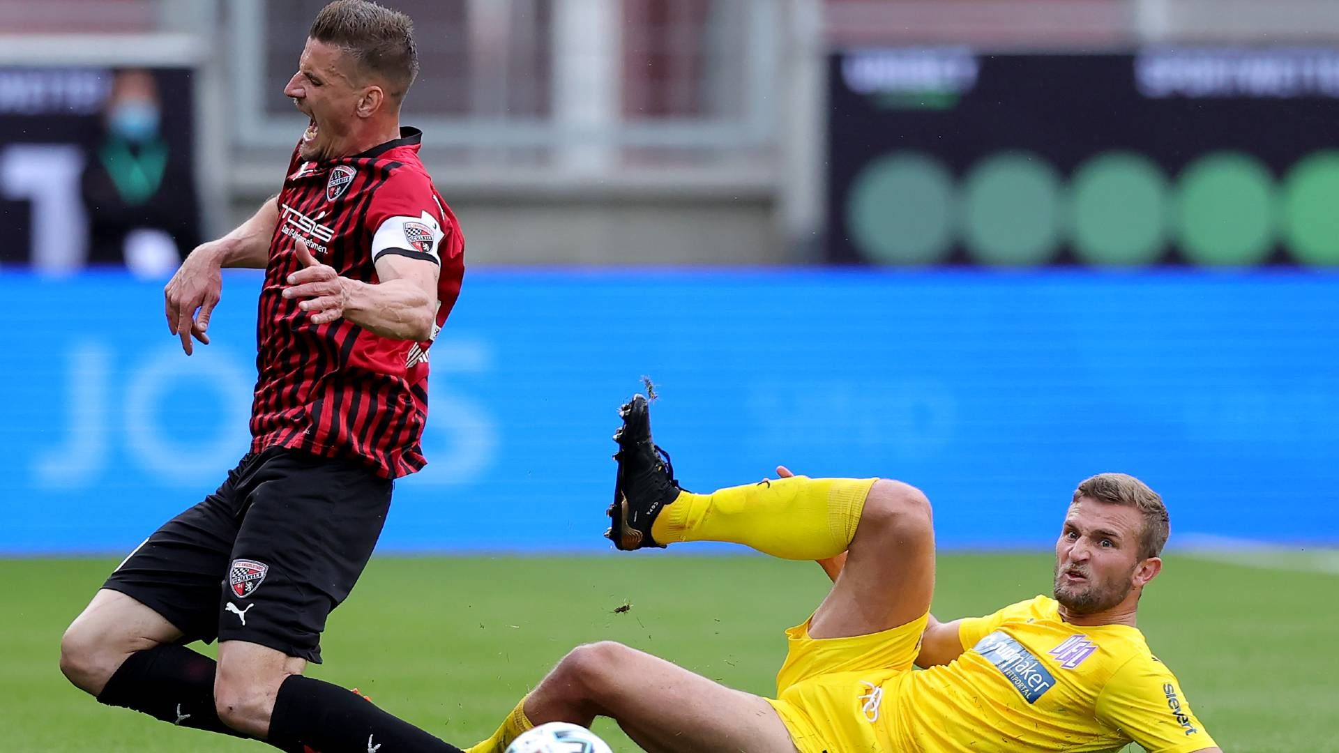 Stefan Kutschke FC Ingolstadt Timo Beermann VfL Osnabrück Relegation