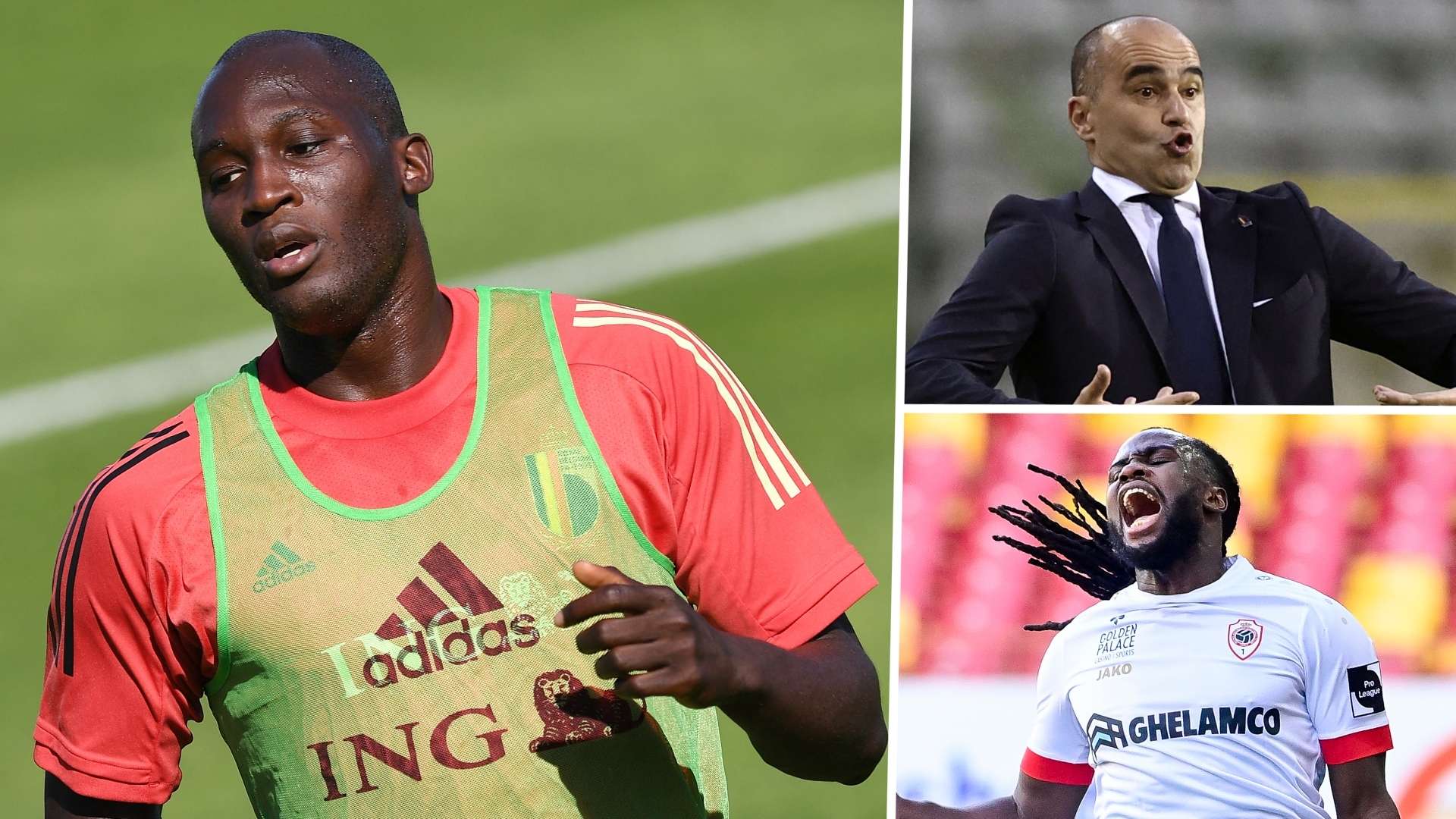 Romelu Lukaku Roberto Martinez Jordan Lukaku Belgium GFX