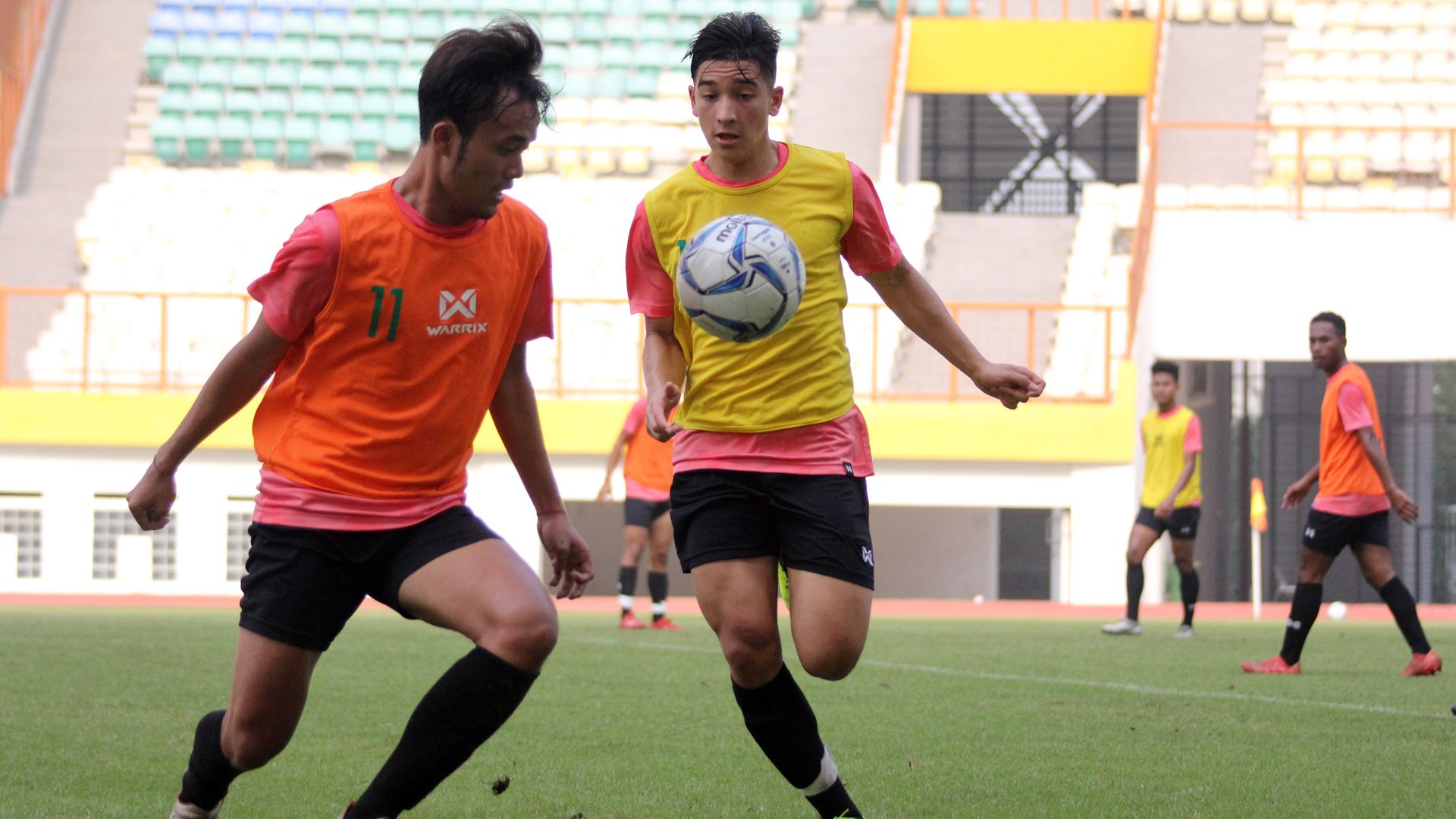 Foto Duel Game Internal Timnas U19, Jack Brown