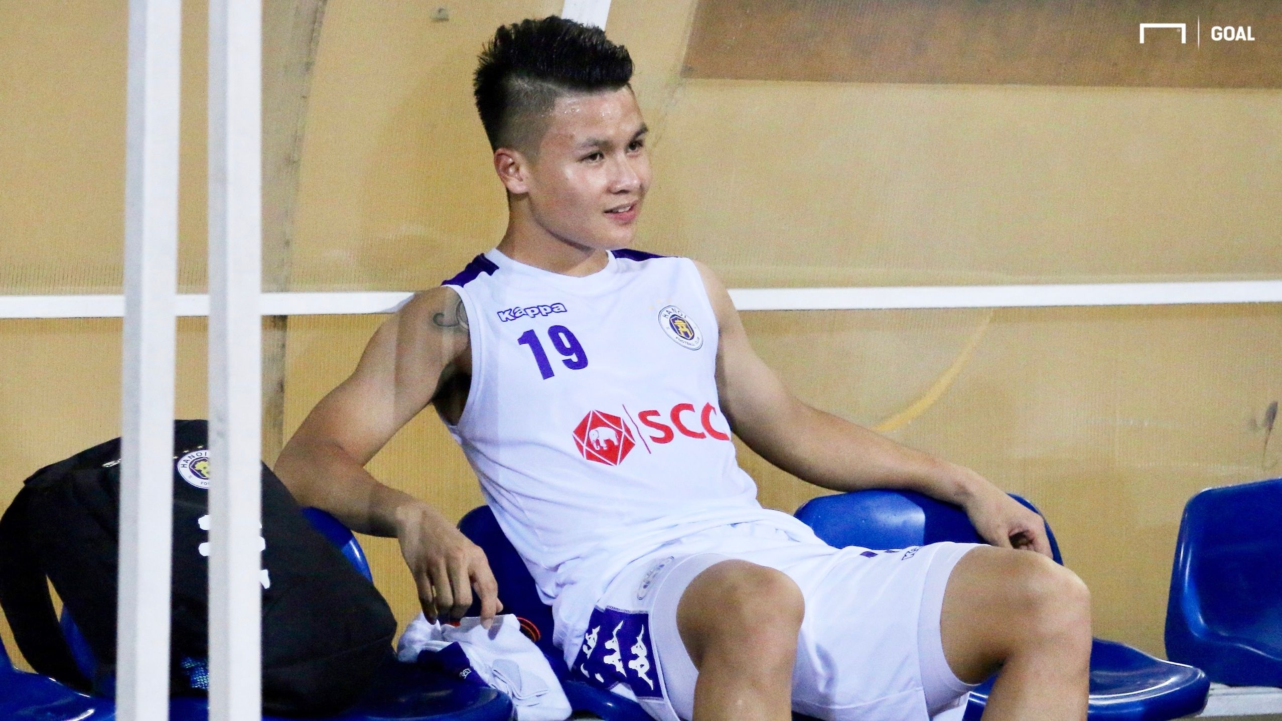 Nguyen Quang Hai Ha Noi FC vs Sai Gon FC Round 13 V.League 2019