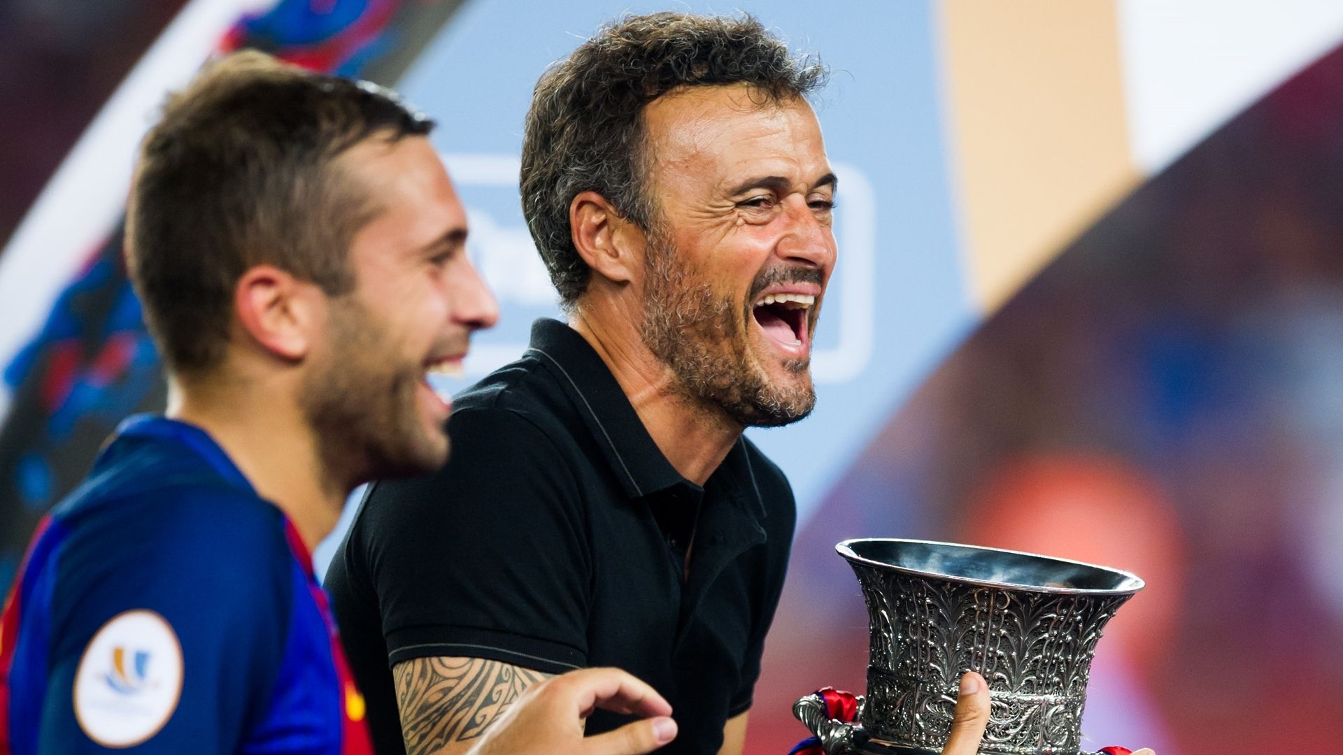Jordi Alba & Luis Enrique - Barcelona