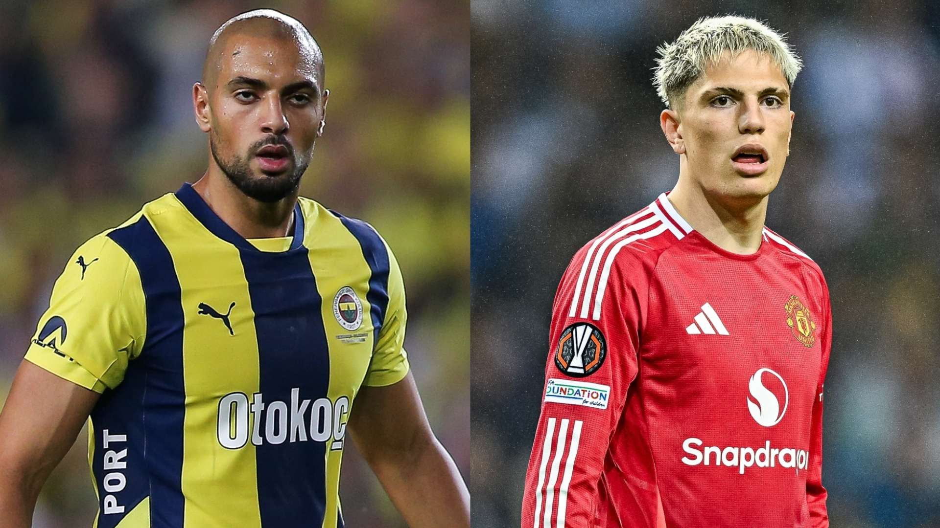 Sofyan Amrabat Fenerbahce Alejandro Garnacho Man Utd