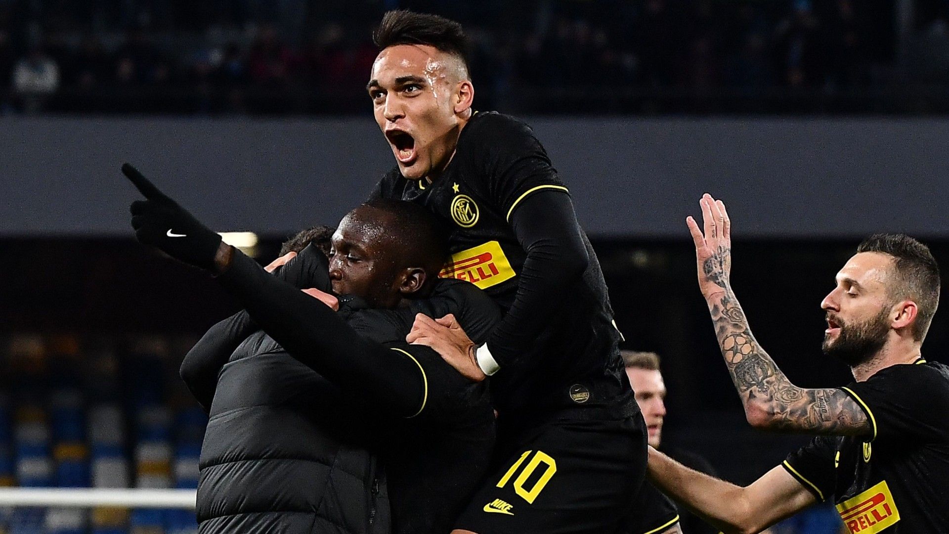 Lukaku Lautaro Martinez - Napoli Inter