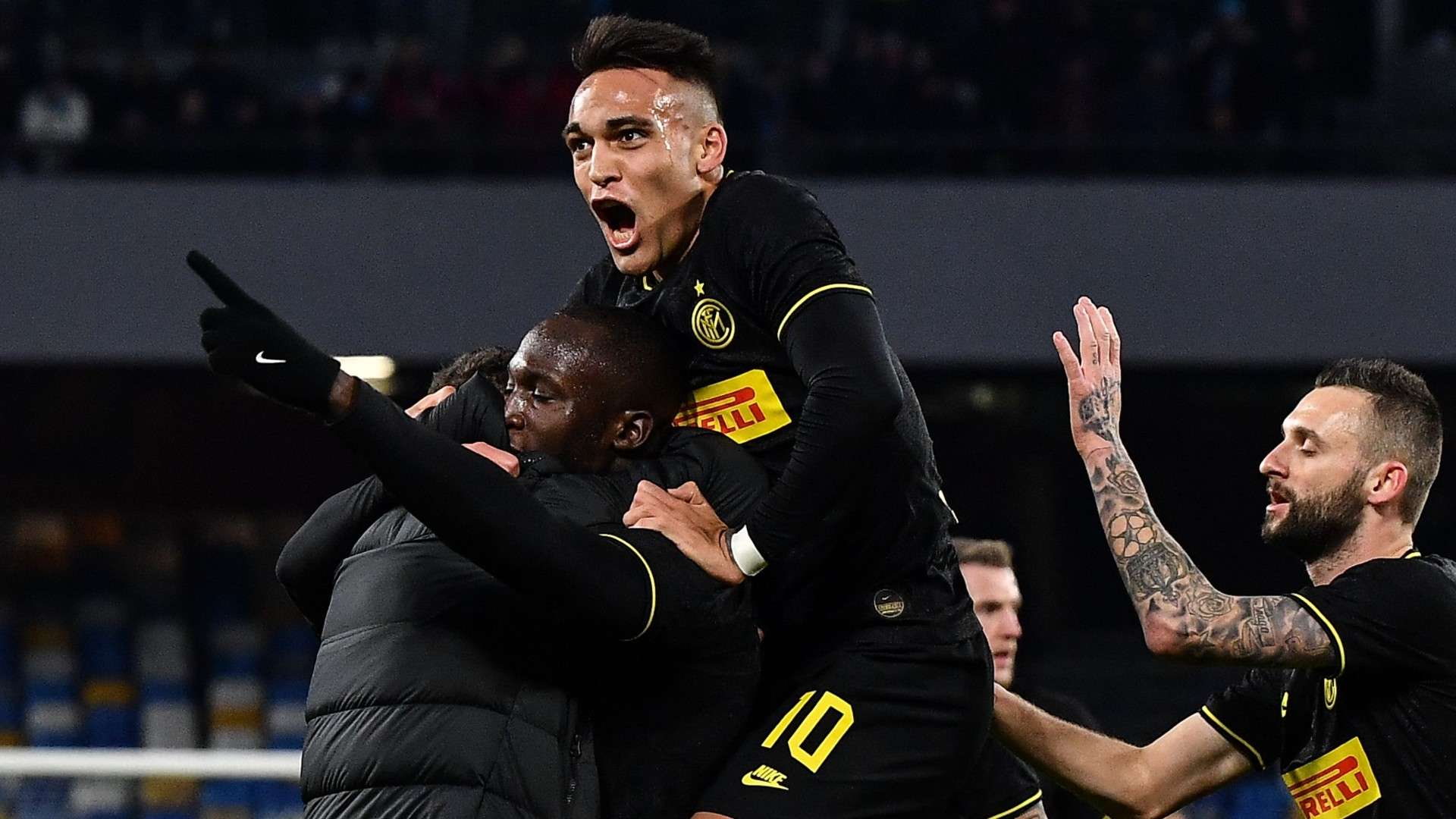 Lukaku Lautaro Martinez - Napoli Inter