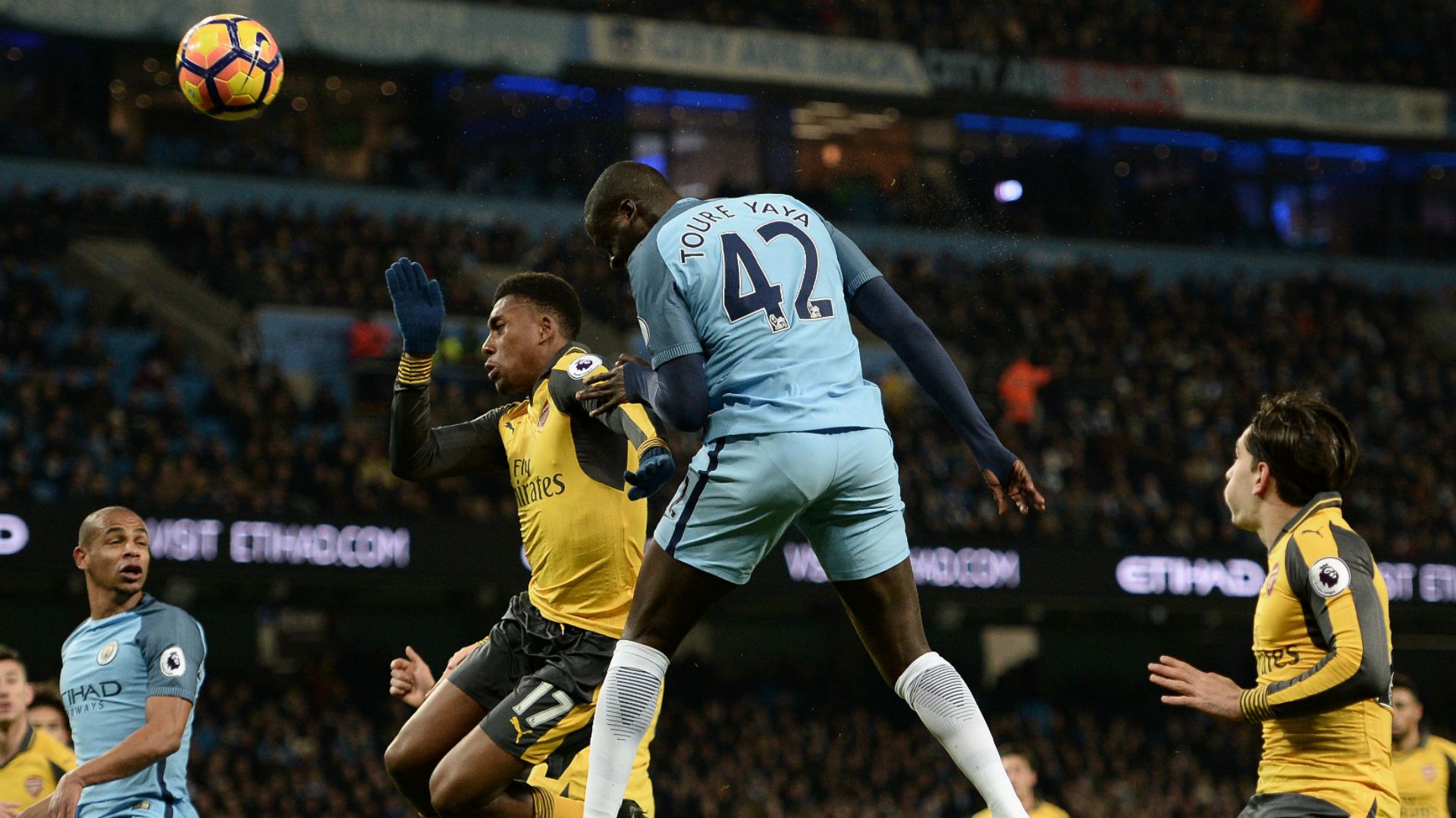 Yaya Toure Arsenal Manchester City