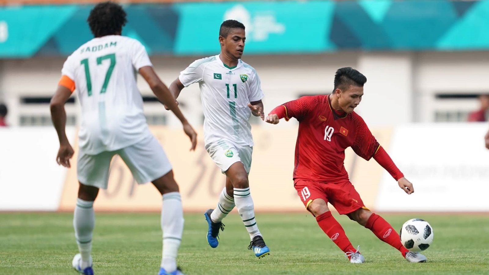 Olympic Việt Nam Olympic Pakistan Bảng D ASIAD 2018