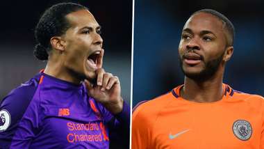 Virgil van Dijk Raheem Sterling PS