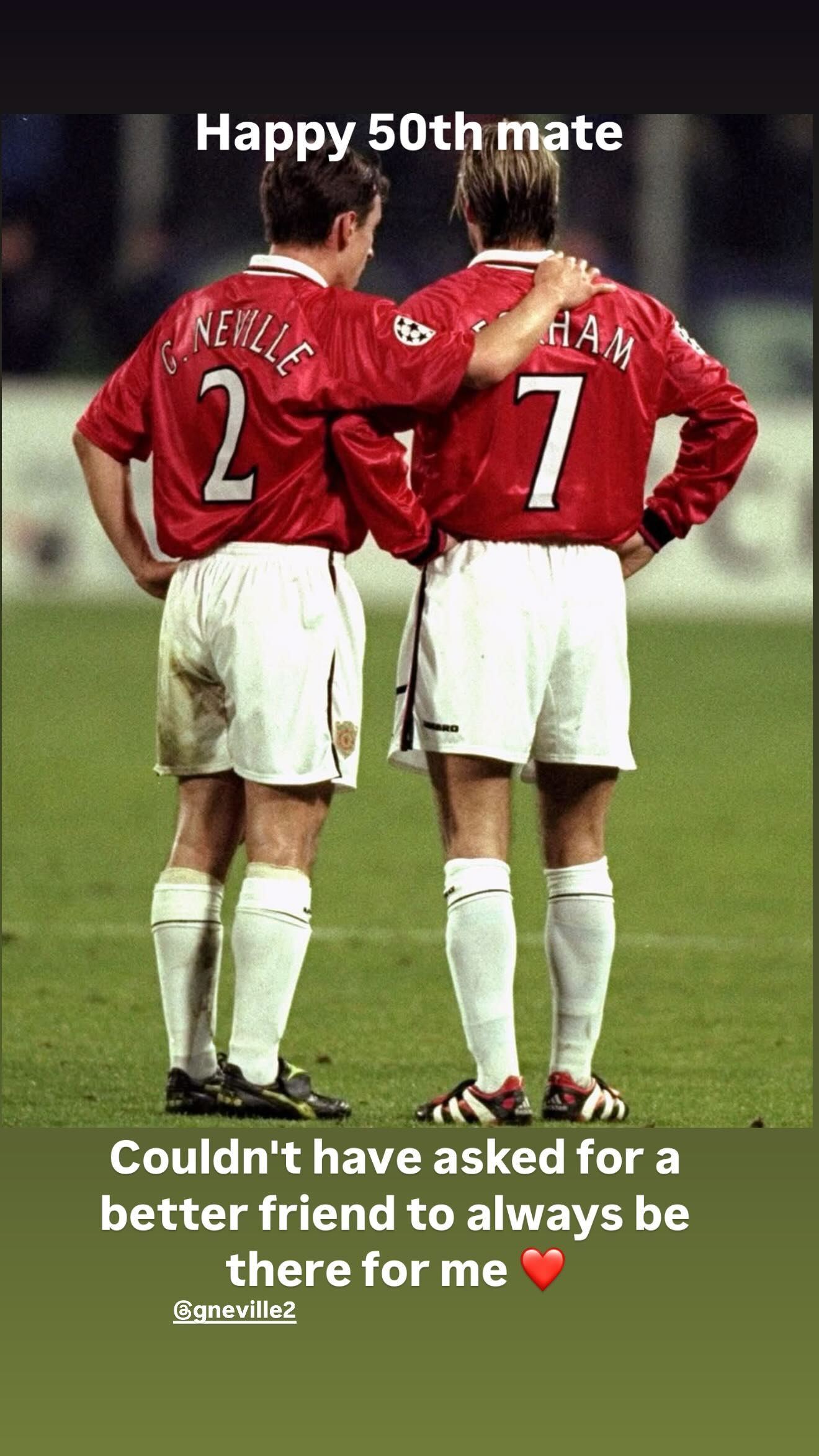 David Beckham Gary Neville
