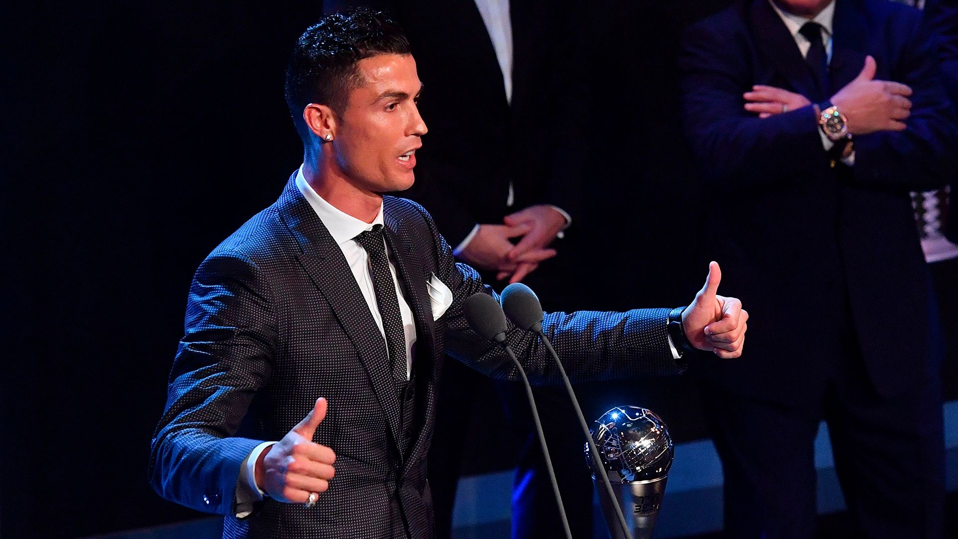 Cristiano Ronaldo 2017 FIFA The Best 23102017