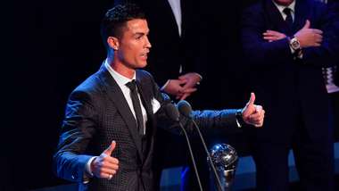 Cristiano Ronaldo 2017 FIFA The Best 23102017