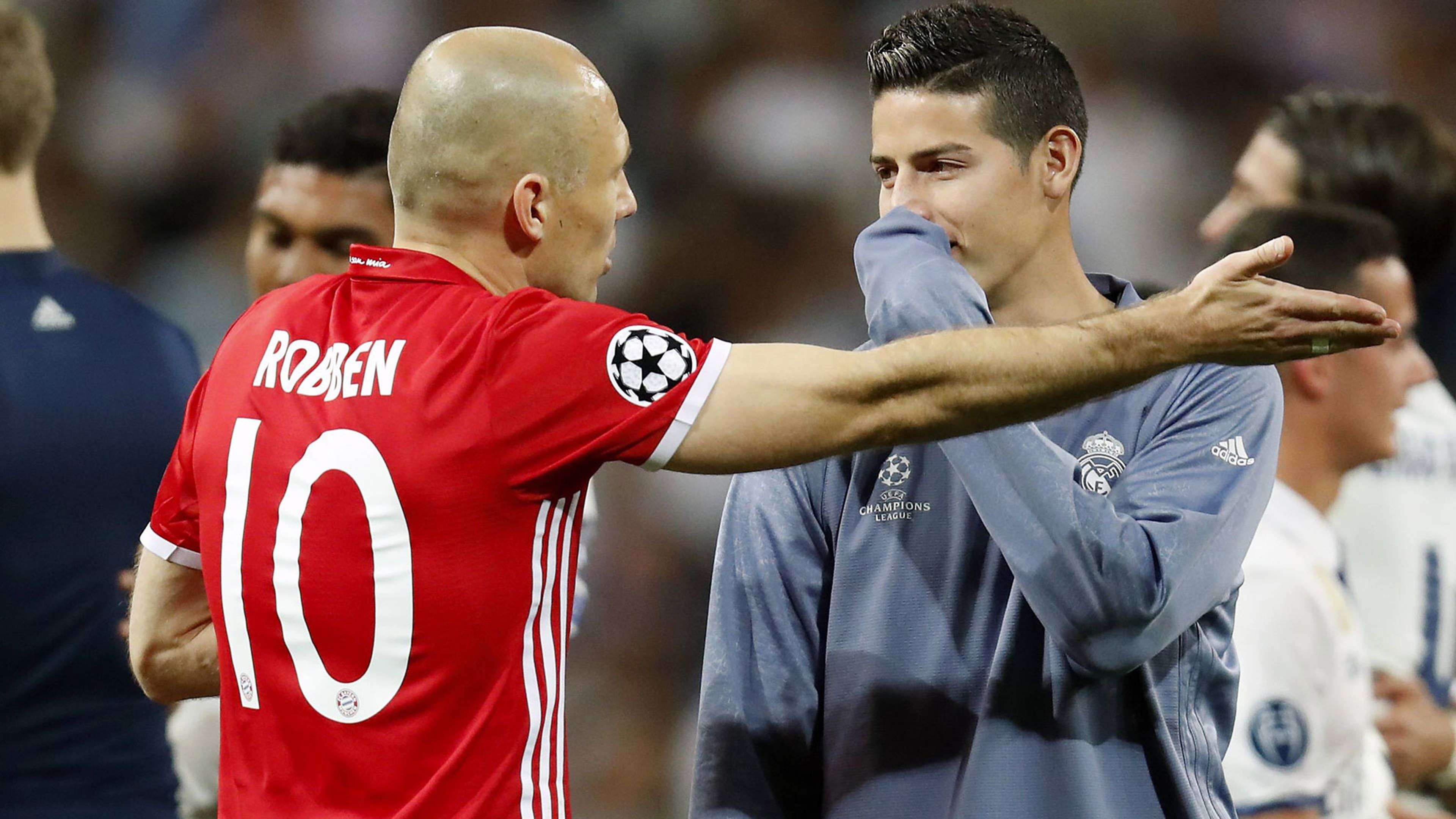 GER ONLY Arjen Robben Thiago Alcantara Bayern München Real Madrid