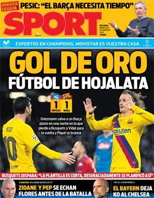 26 February Sport