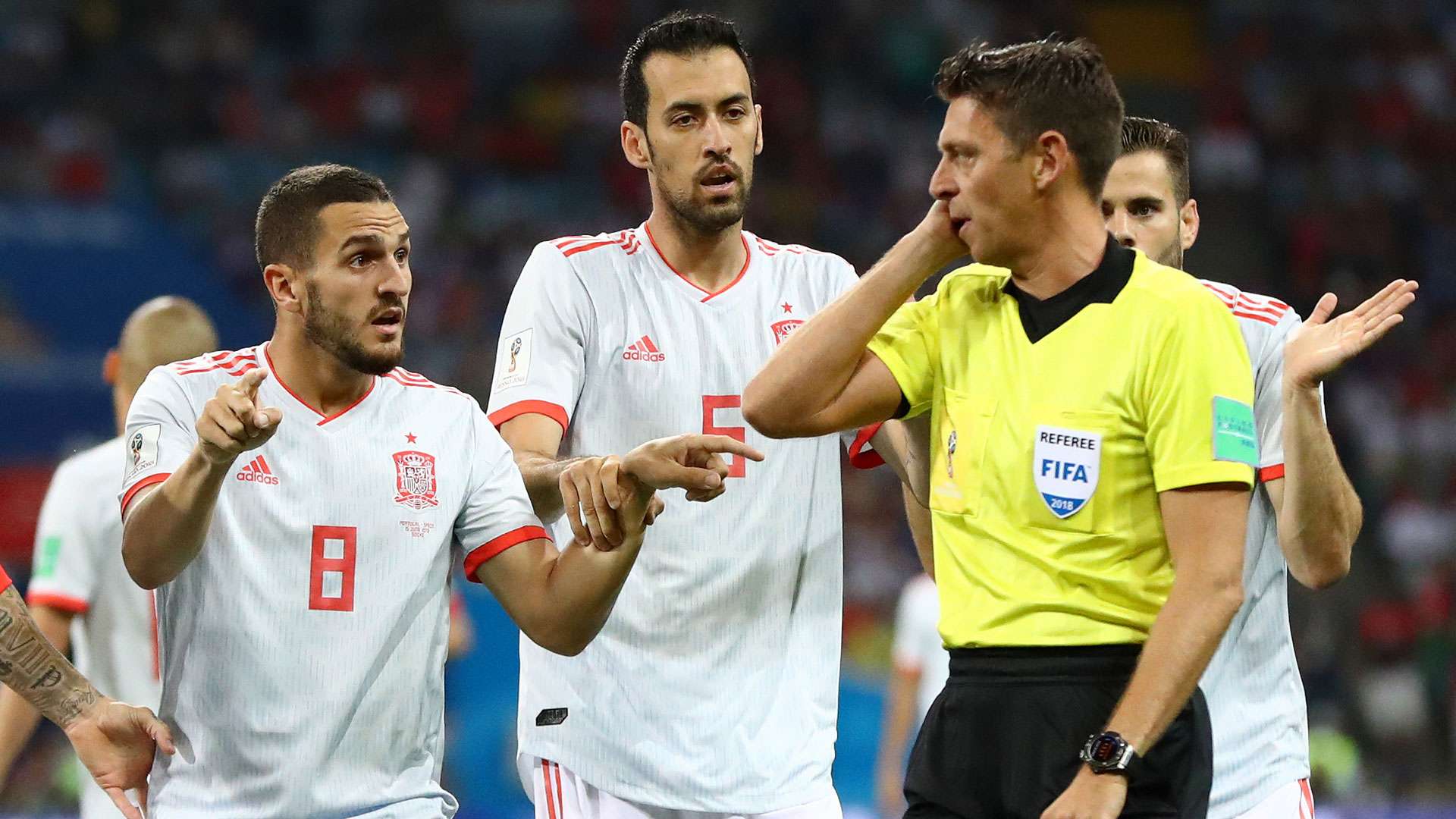 Koke Busquets Spanien