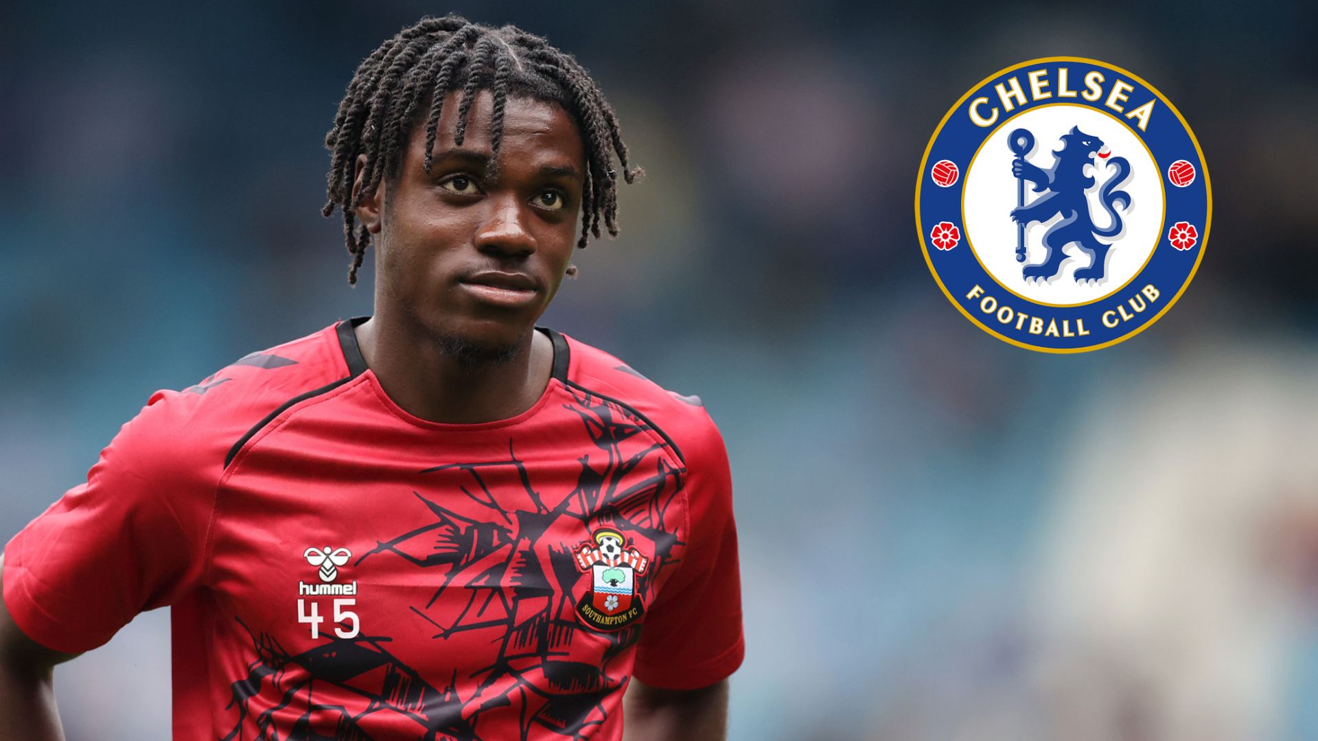 Romeo Lavia Chelsea badge