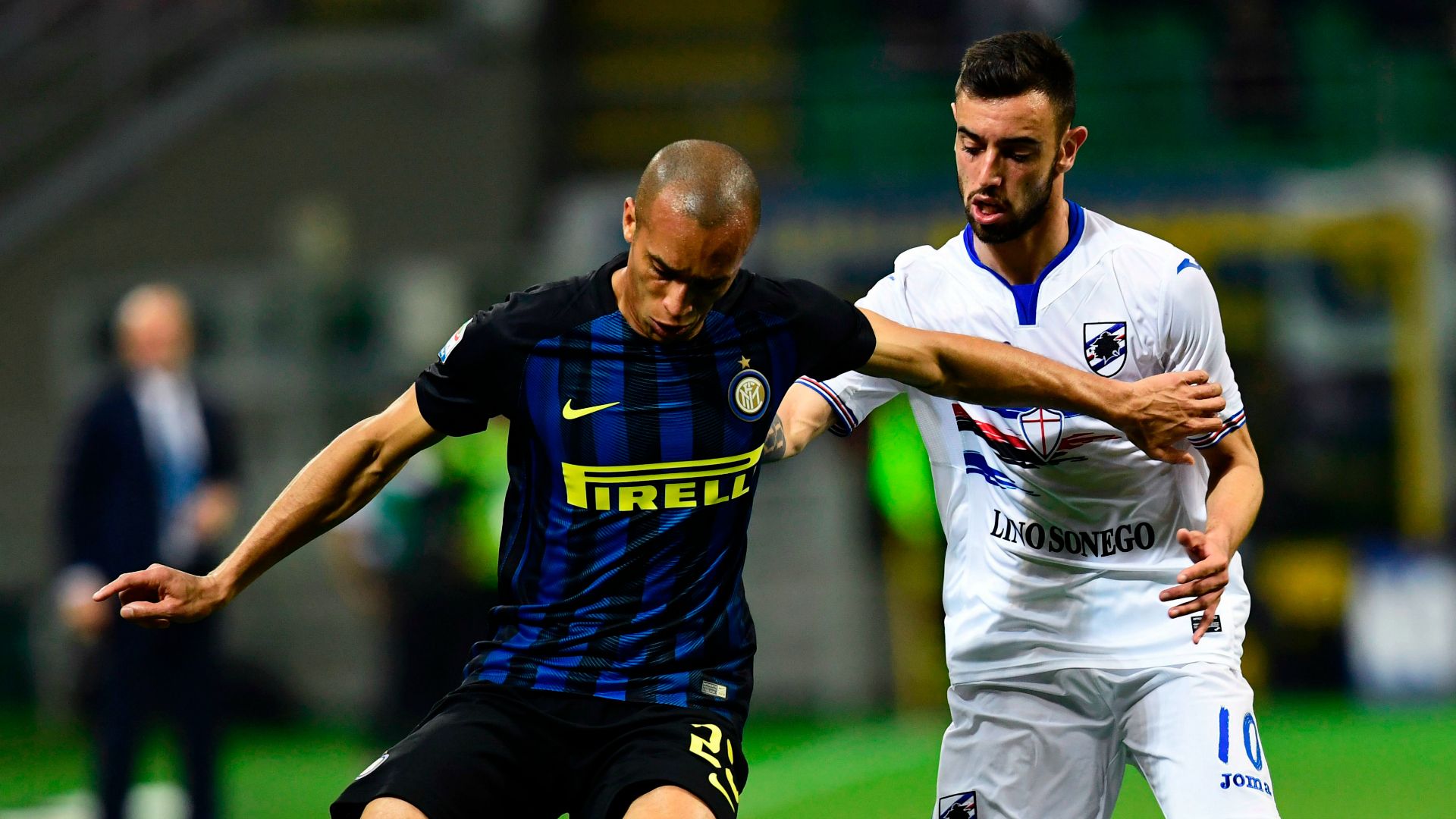 Miranda Bruno Fernandes Inter Sampdoria Serie A