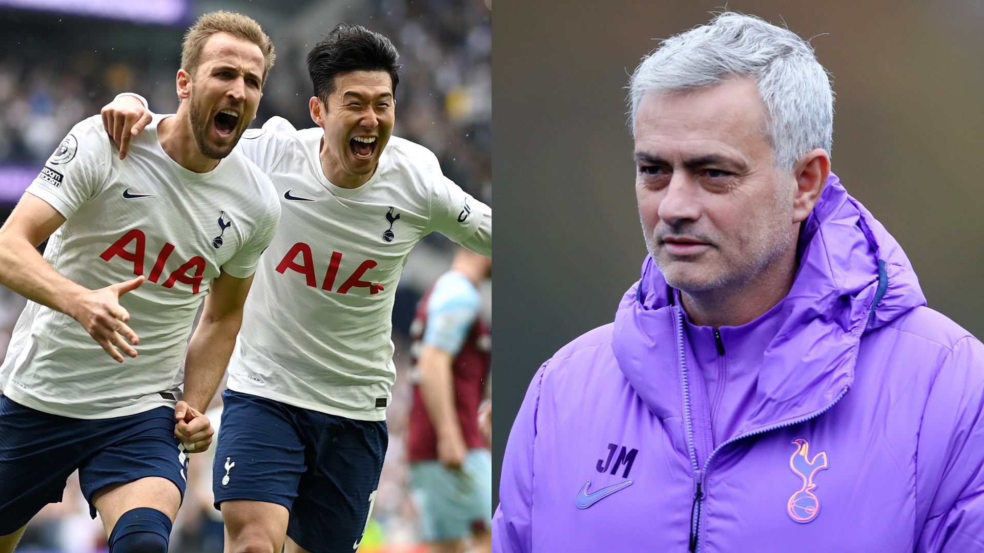 Harry Kane Son Heung-min Jose Mourinho
