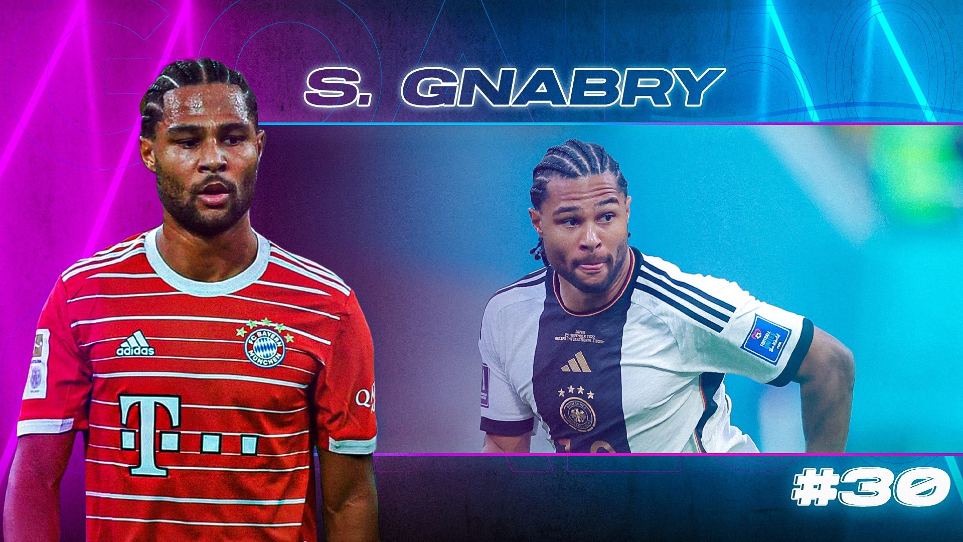 GOAL50 2022 Serge Gnabry GFX Ranking