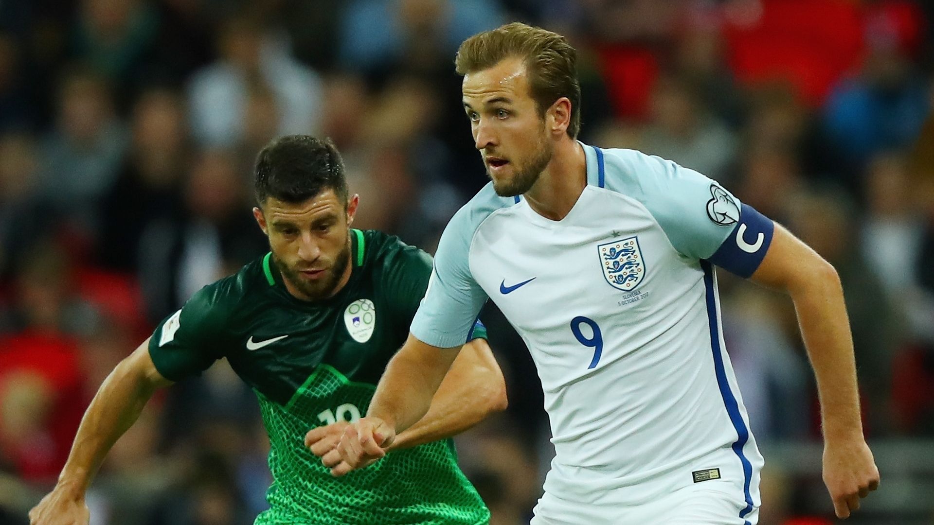 Harry Kane, Bojan Jokic, England vs Slovenia
