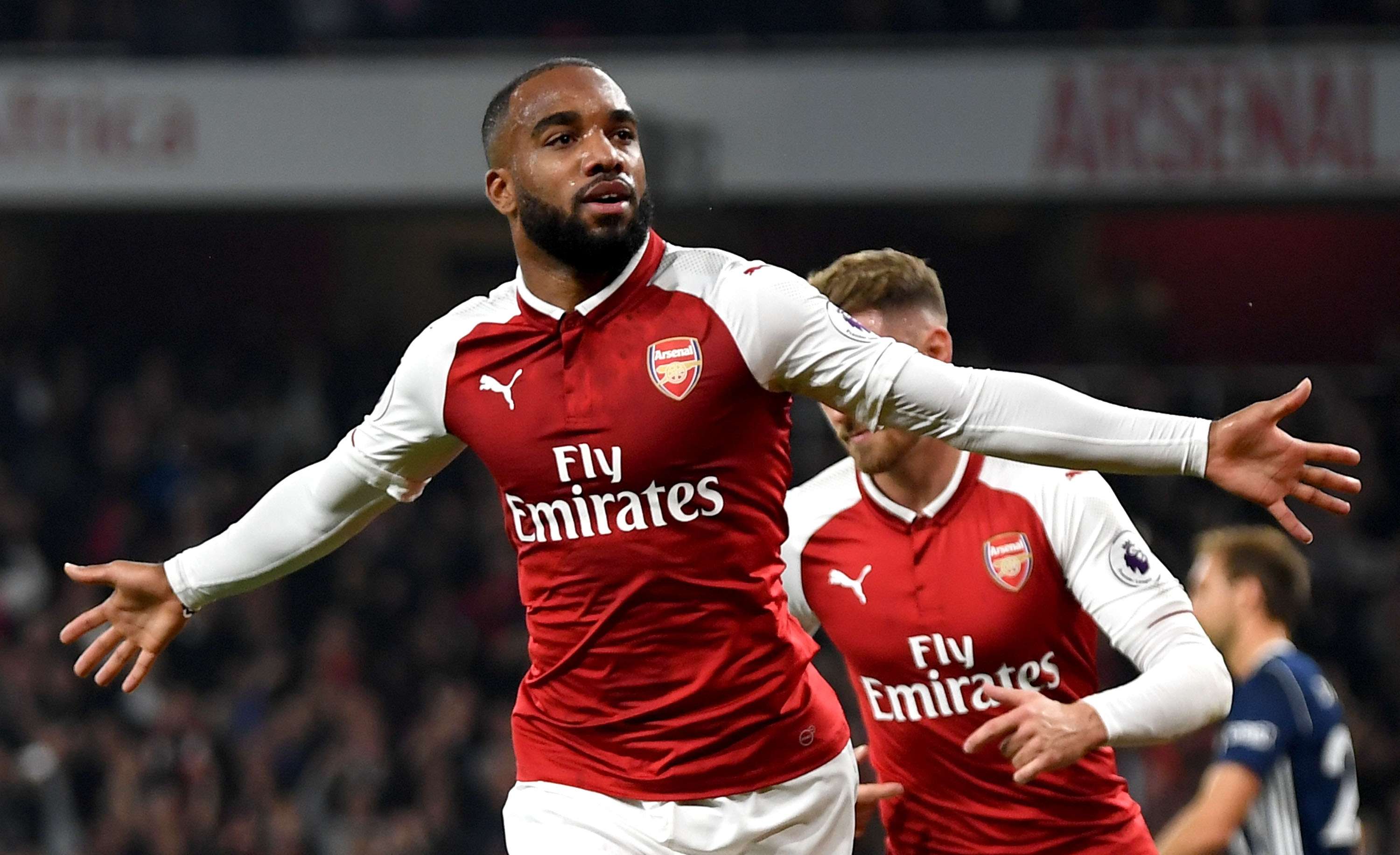 Lacazette Arsenal West Brom