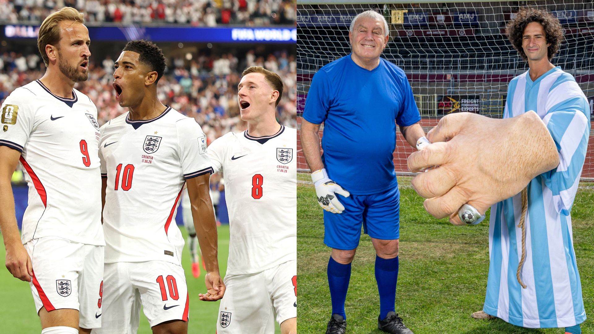 Harry Kane Peter Shilton Lynx The Official Makeup