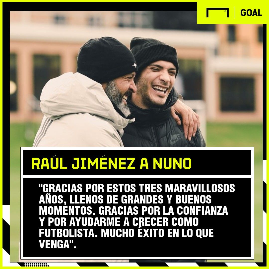 Afiche Raúl Jiménez Nuno Espirito Santo