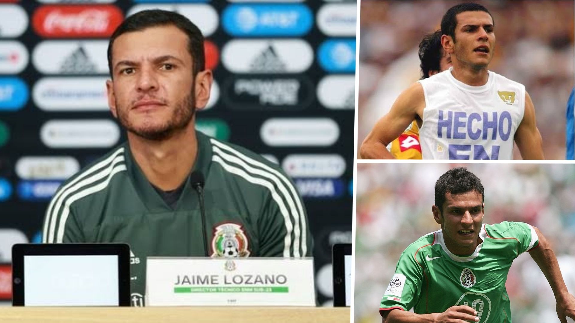 Jimmy Lozano con la selección mexicana sub 23