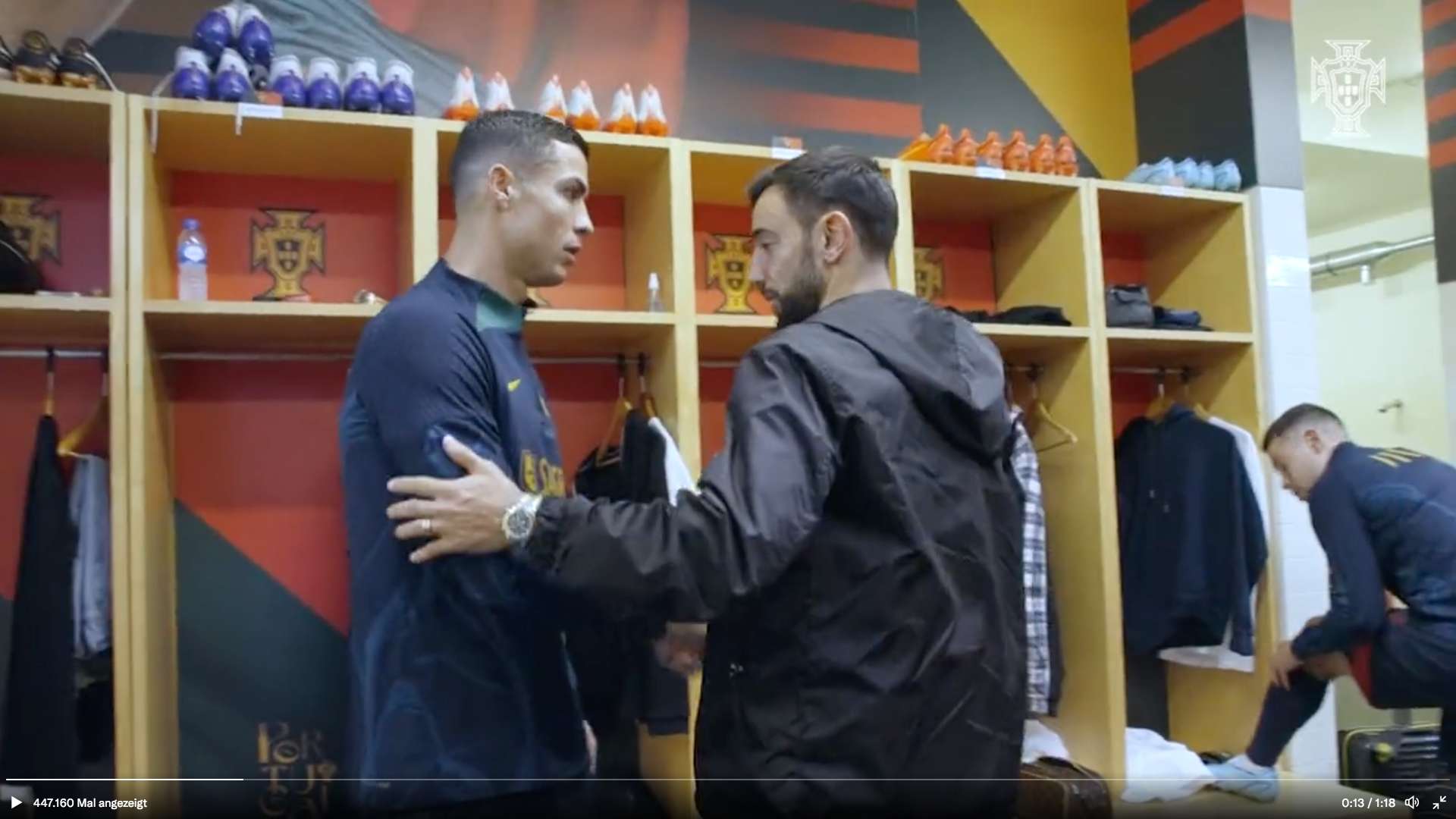 Bruno Fernandes Cristiano Ronaldo Portugal