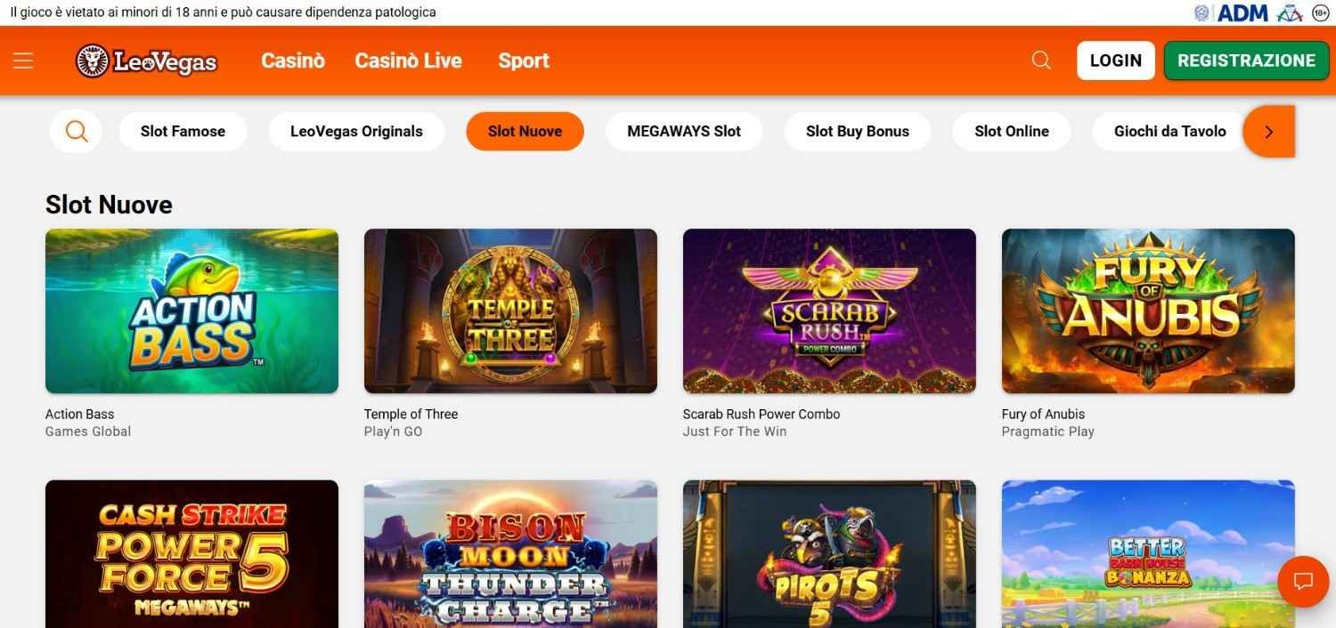 leovegas casino