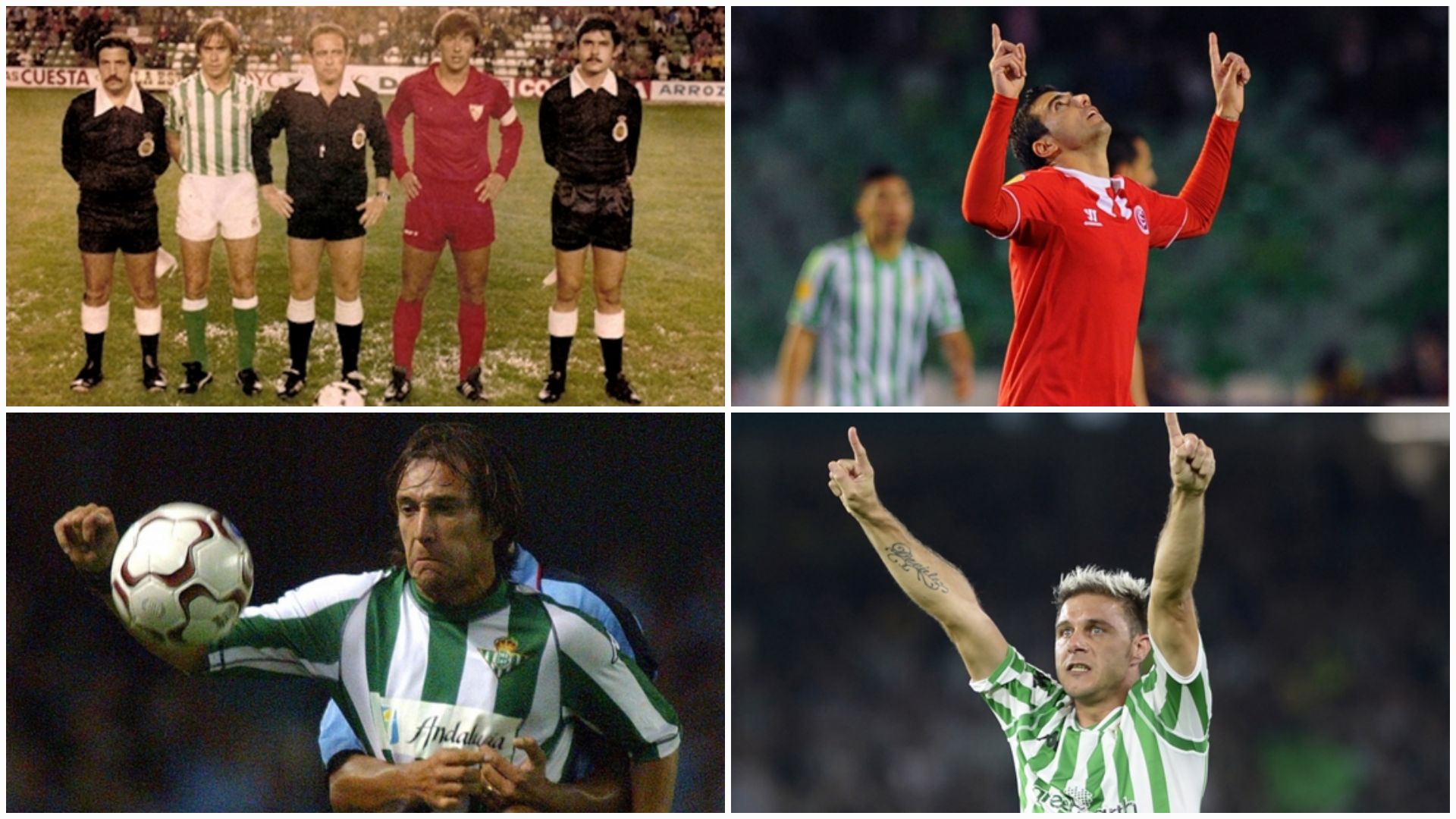 Míticos jugadores del derbi