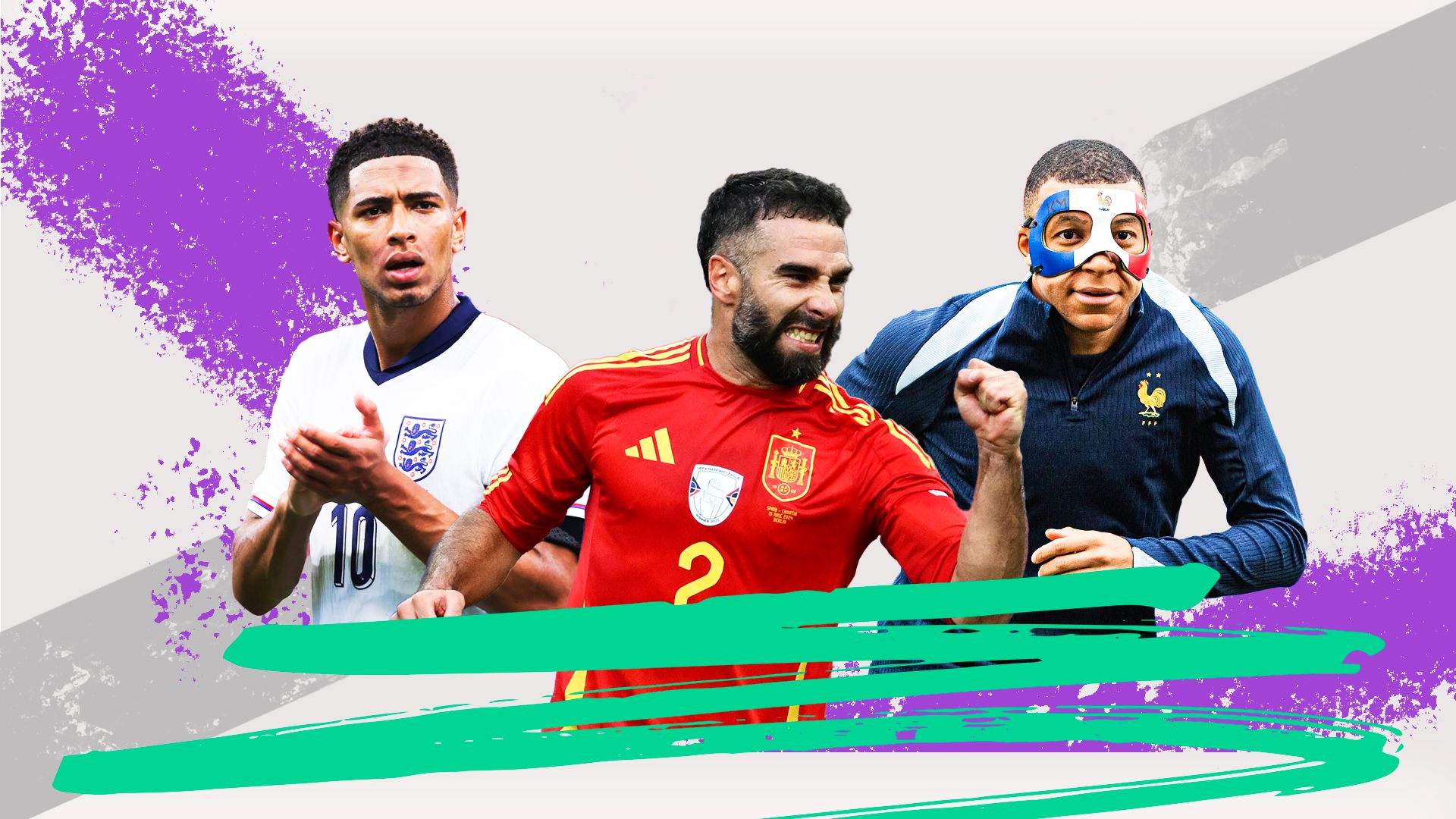 Bellingham Carvajal Mbappe Real Madrid Eurocopa 2024