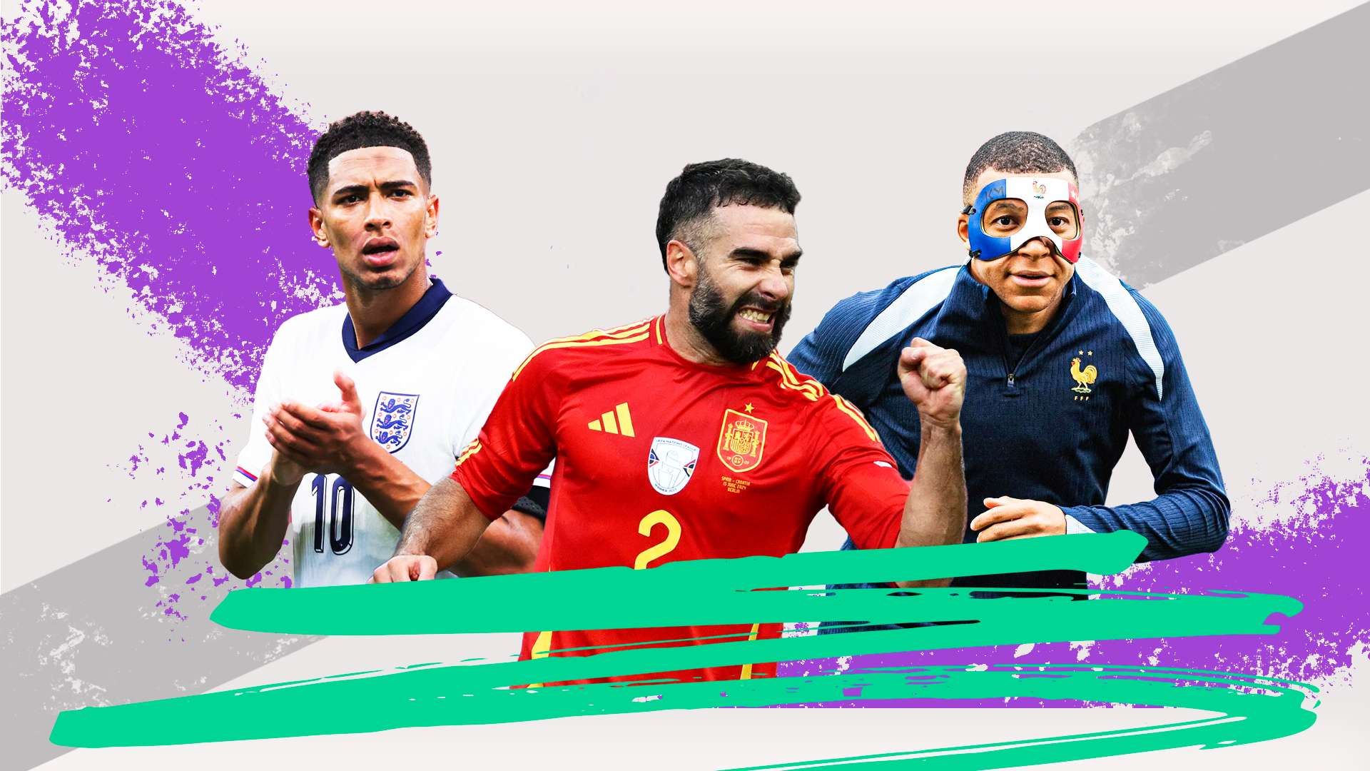 Bellingham Carvajal Mbappe Real Madrid Eurocopa 2024