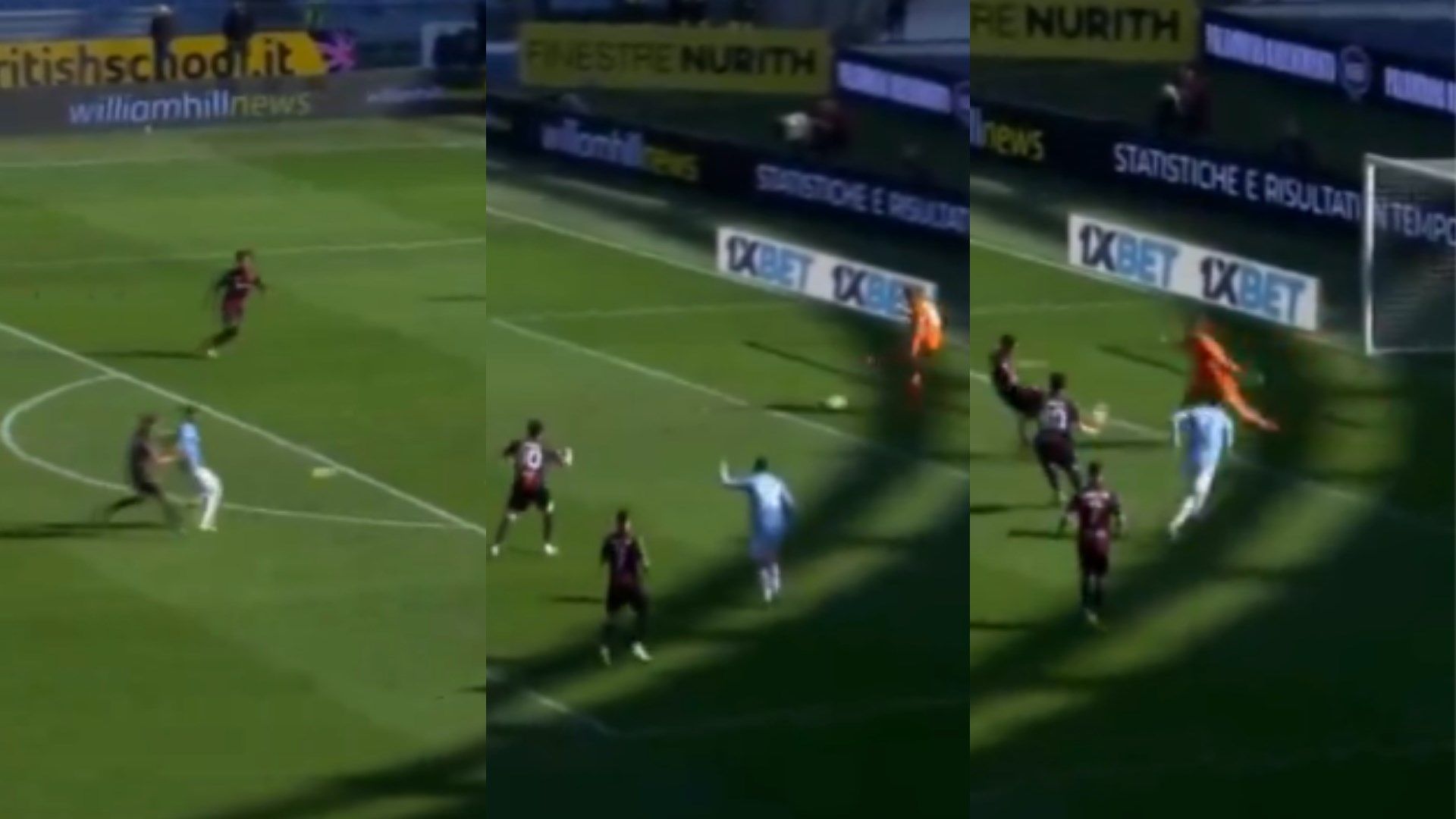 Lazio Bologna Provedel errore