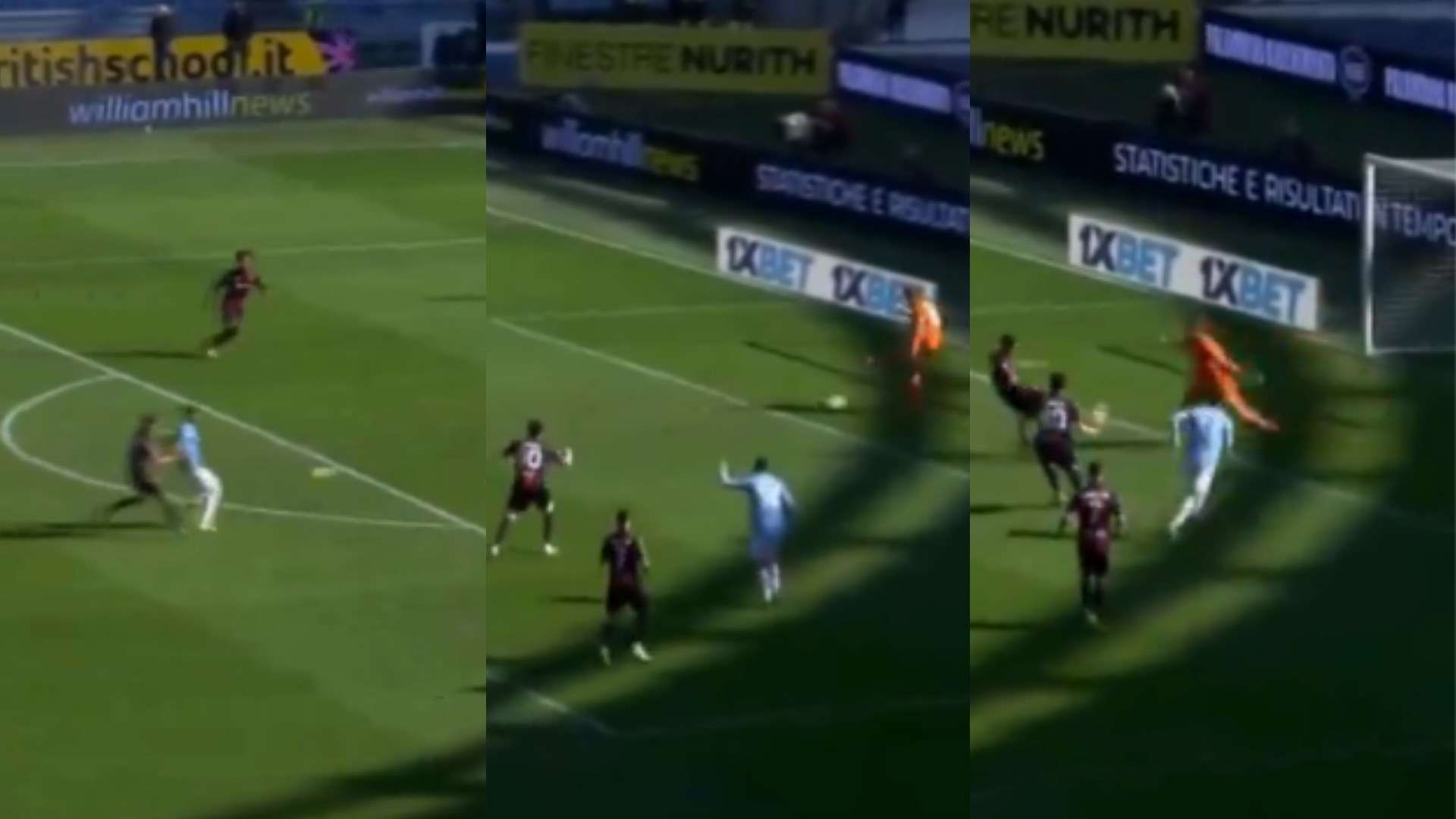 Lazio Bologna Provedel errore