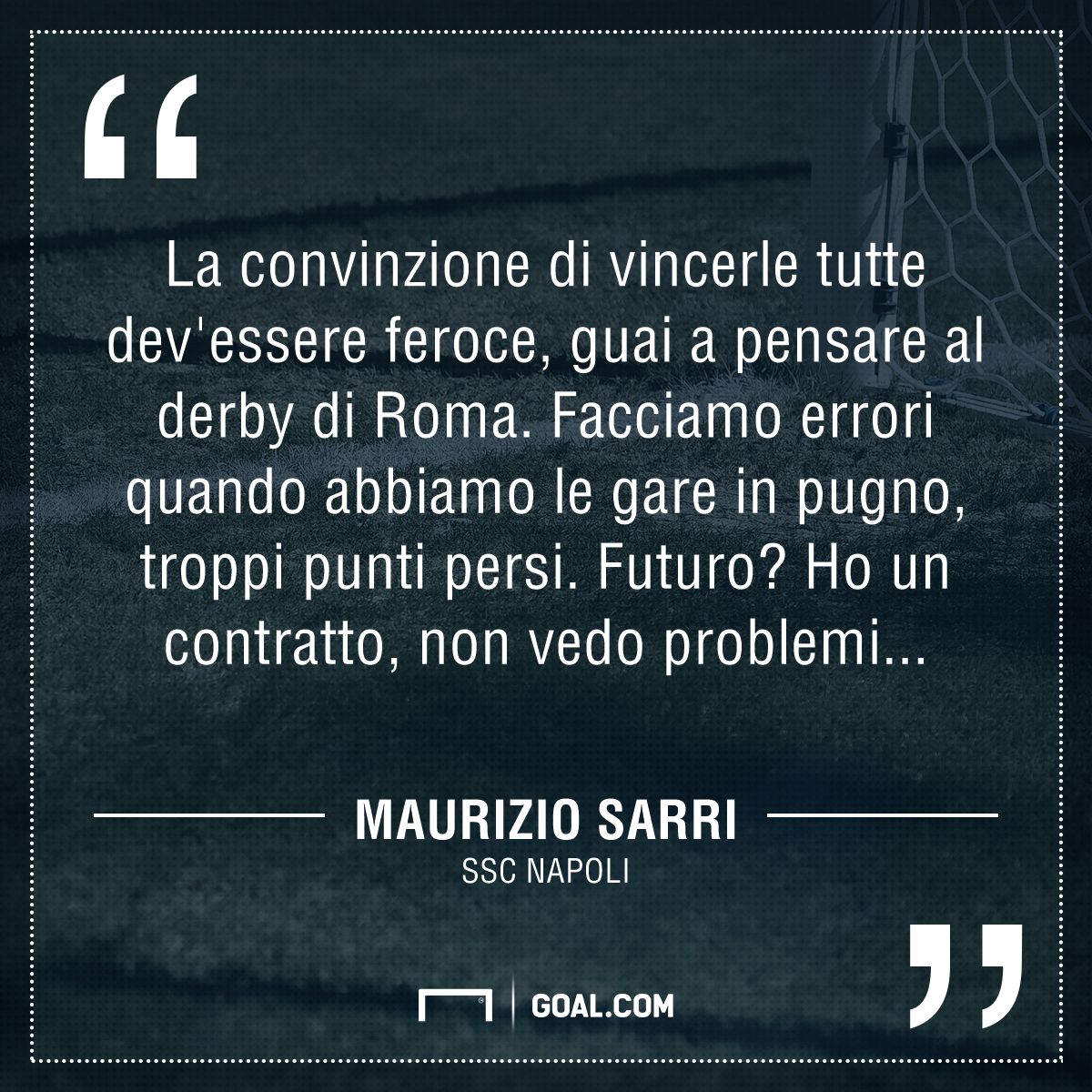 PS Sarri Inter-Napoli