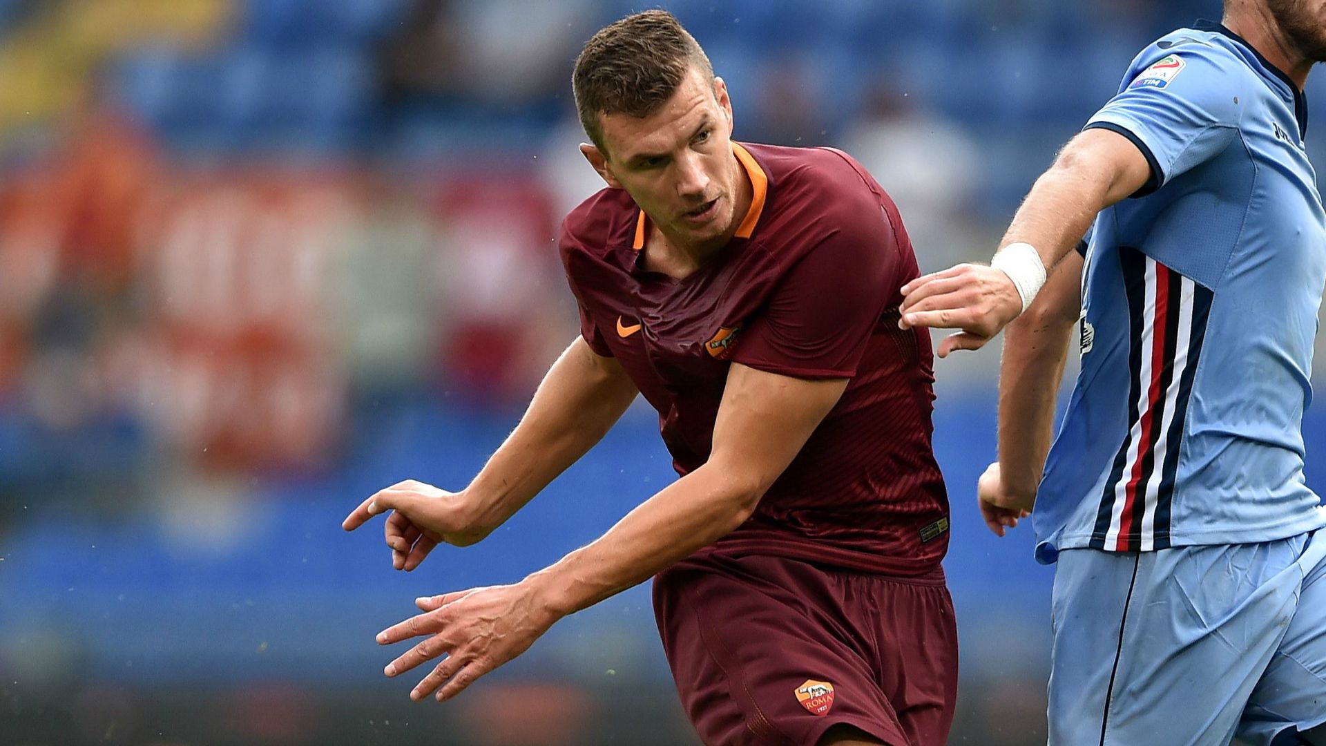 Edin Dzeko Roma Sampdoria Serie A 11092016
