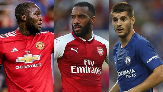 Lukaku Lacazette Morata