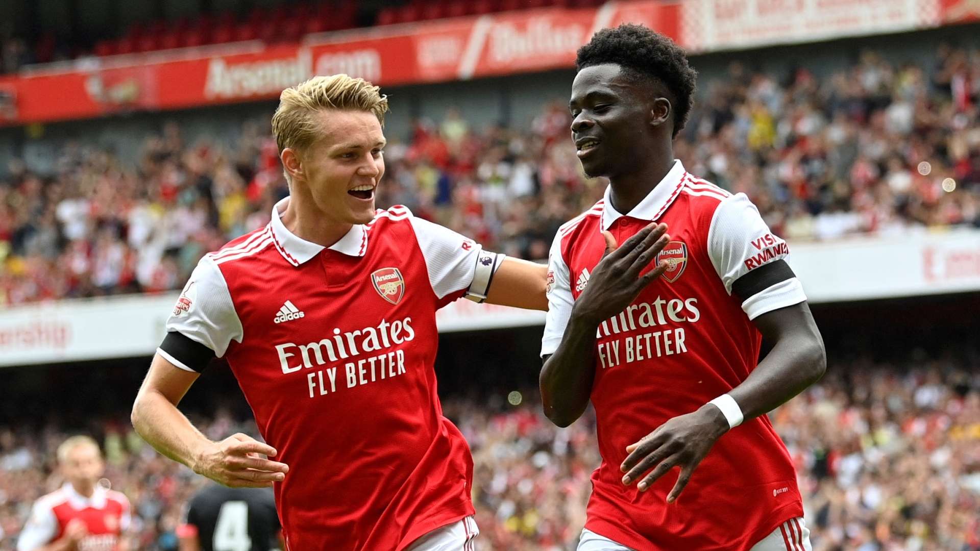 Bukayo Saka, Martin Odegaard Arsenal