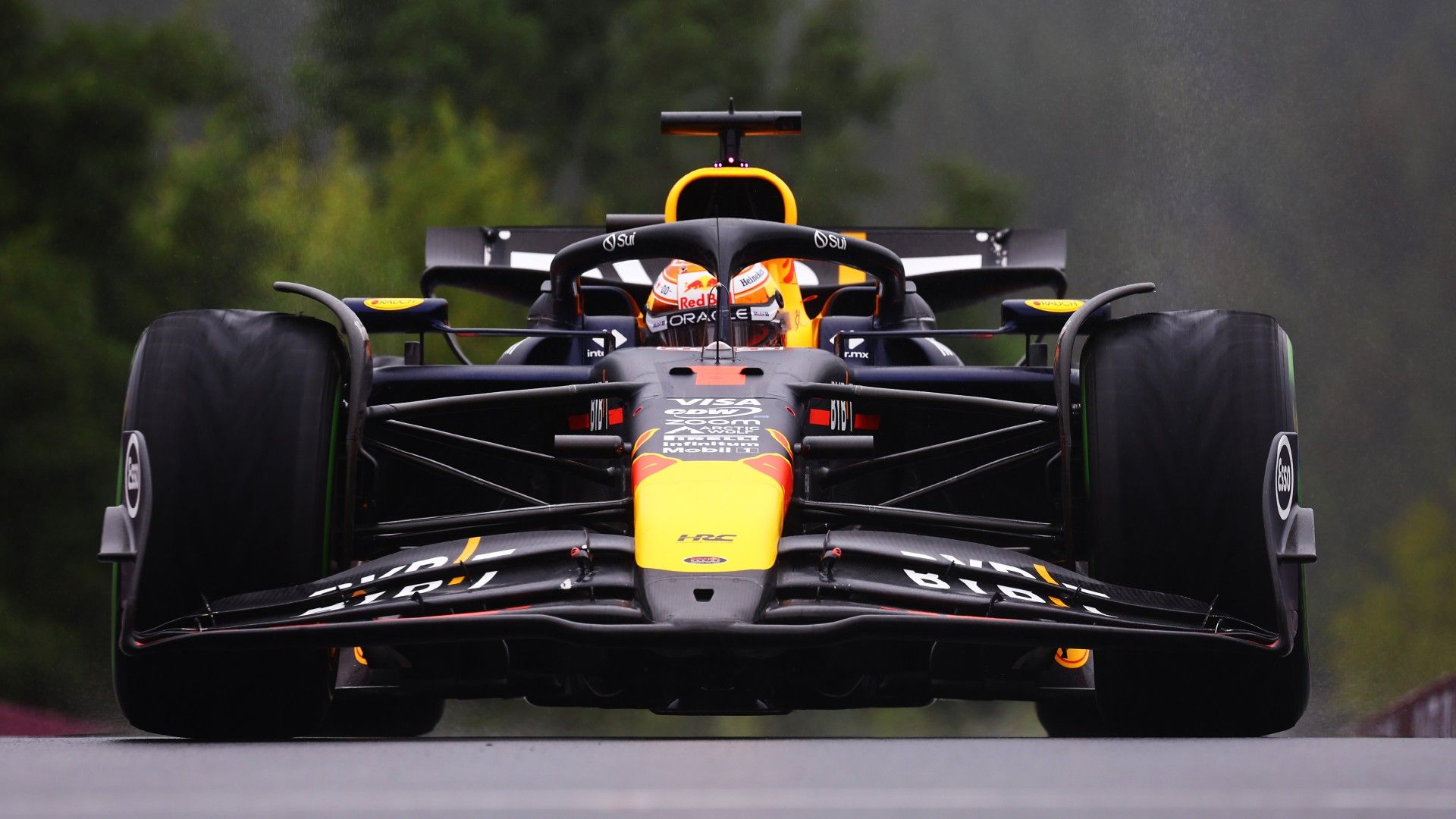 Max Verstappen of the Netherlands driving the (1) Oracle Red Bull Racing RB20 