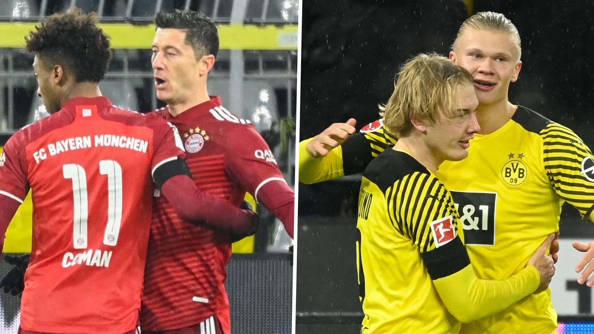 Haaland, Lewandowski 