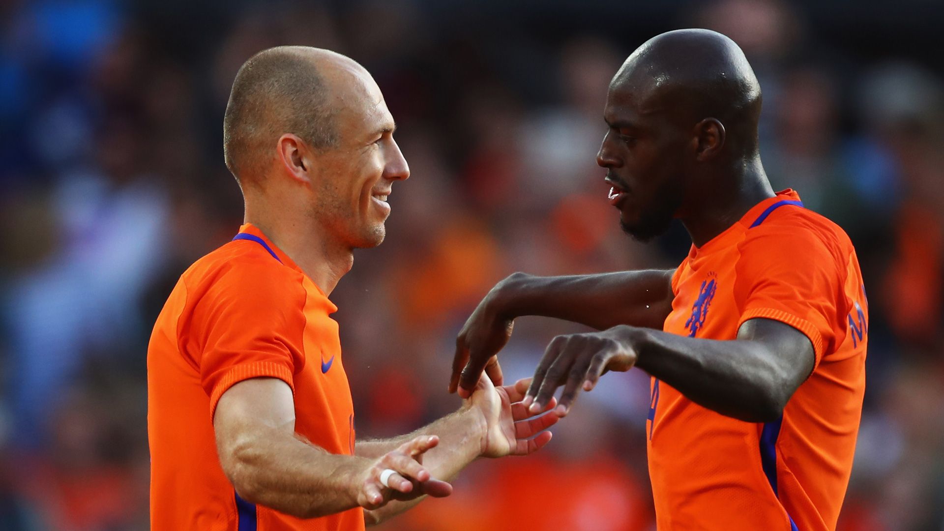 Arjen Robben Bruno Martins Indi Netherlands 04062017