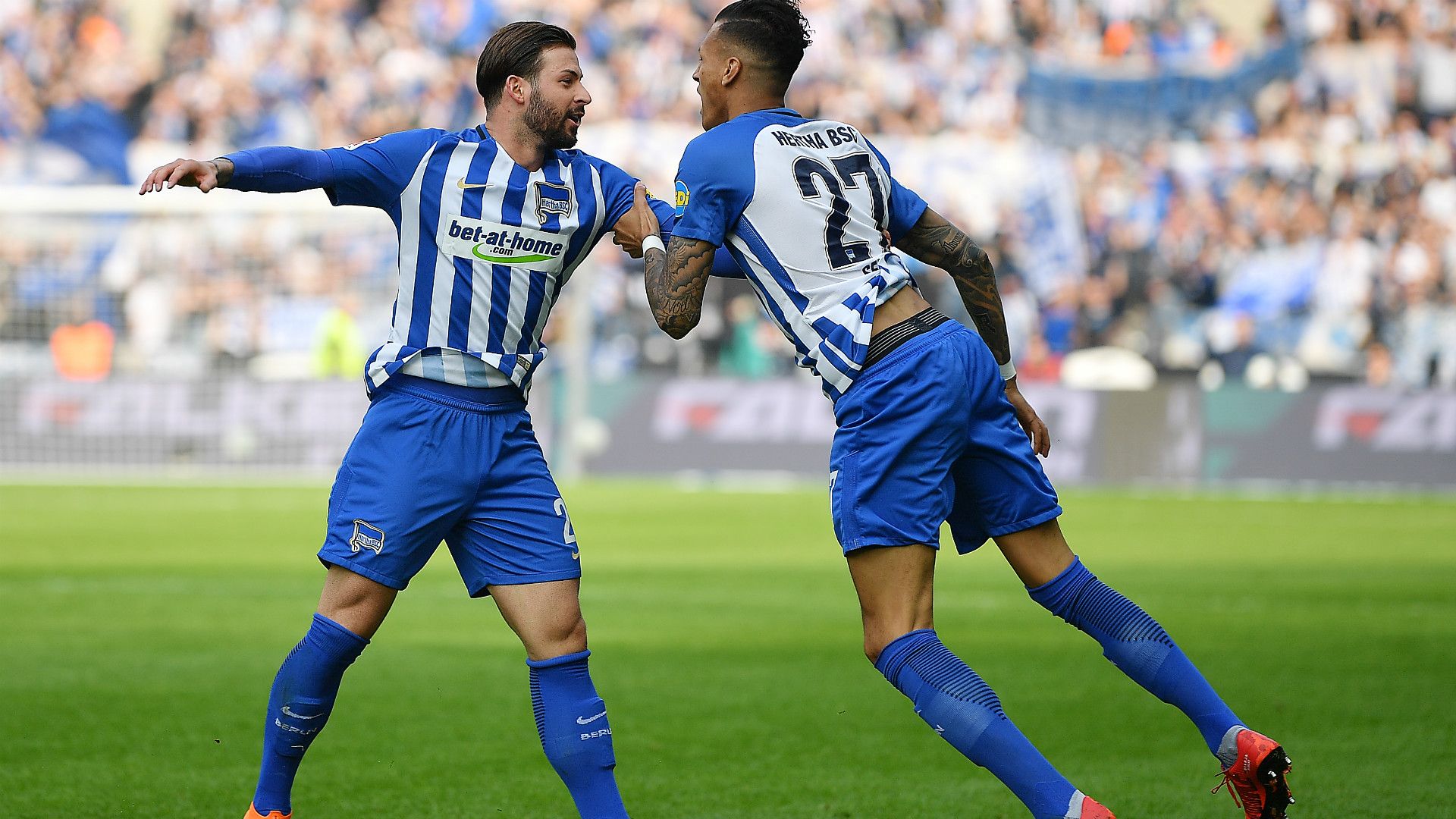 Davie Selke Marvin Plattenhardt Hertha BSC 14042018