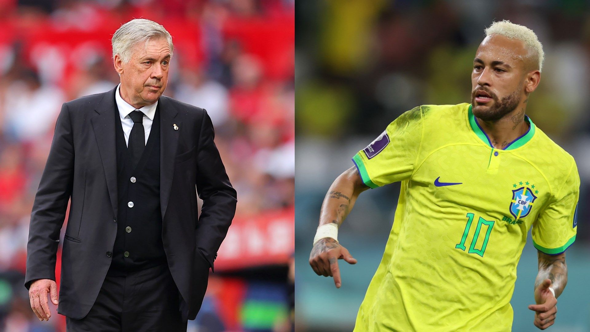 Neymar Ancelotti Split