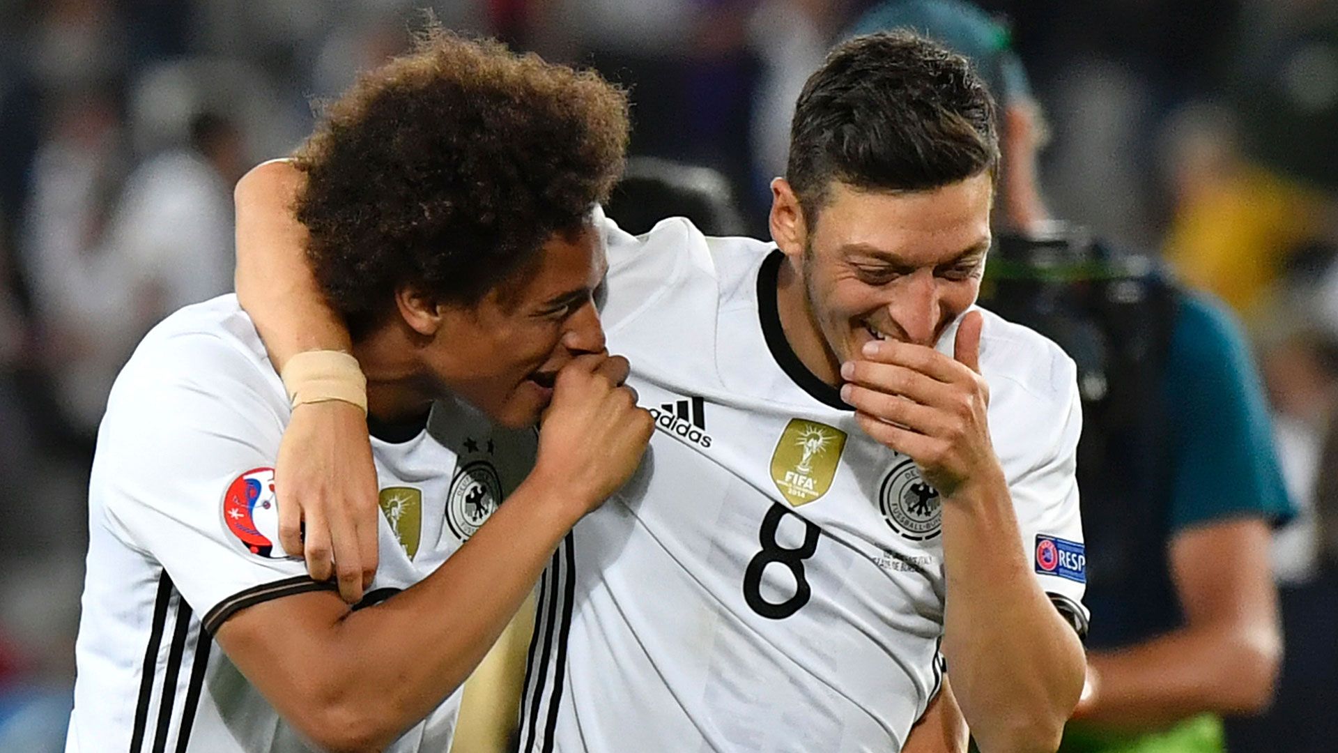 Leroy Sane Mesut Özil DFB Deutschland Germany 2016