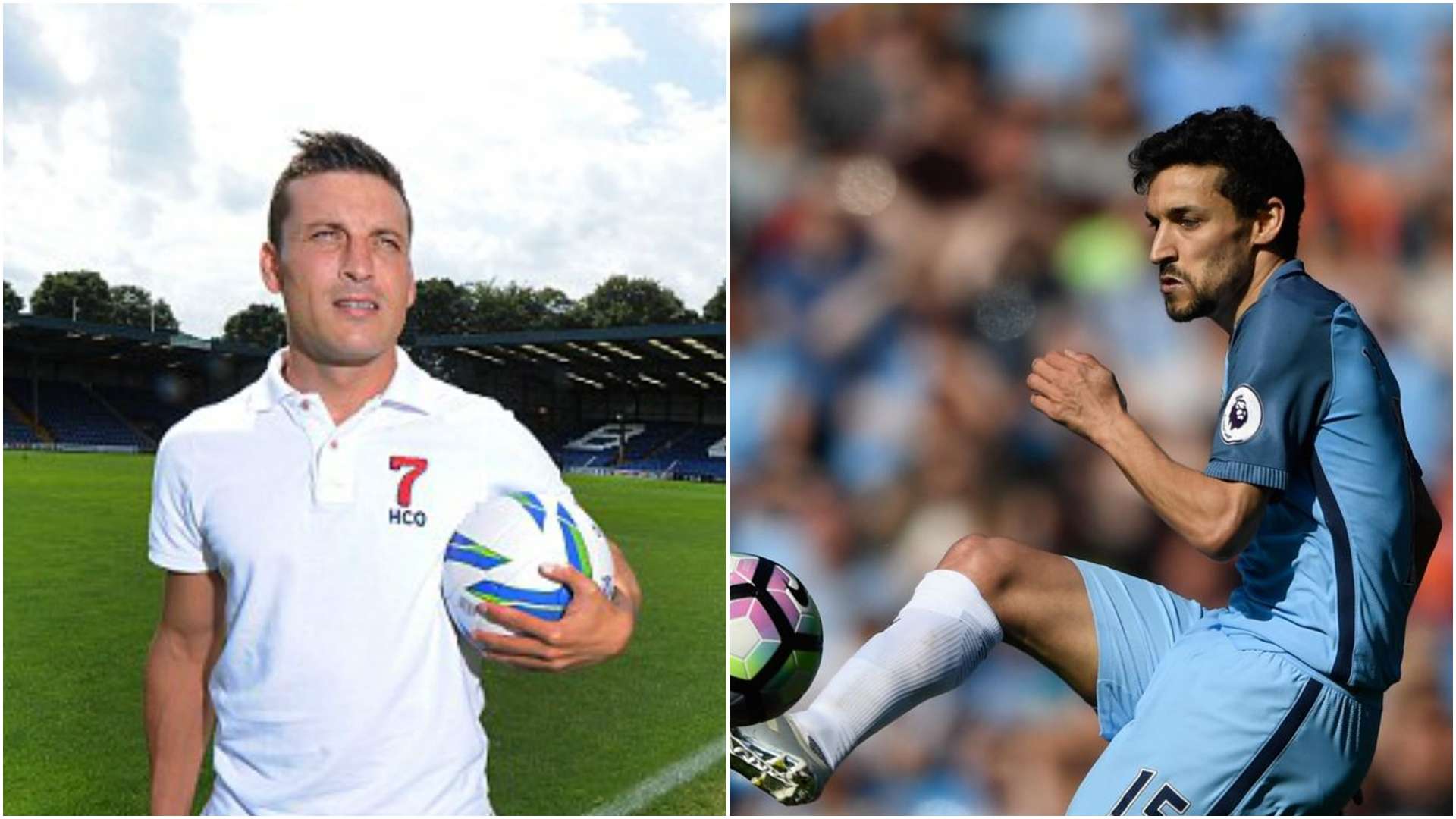 Marco Navas Bury Jesus Navas Manchester City