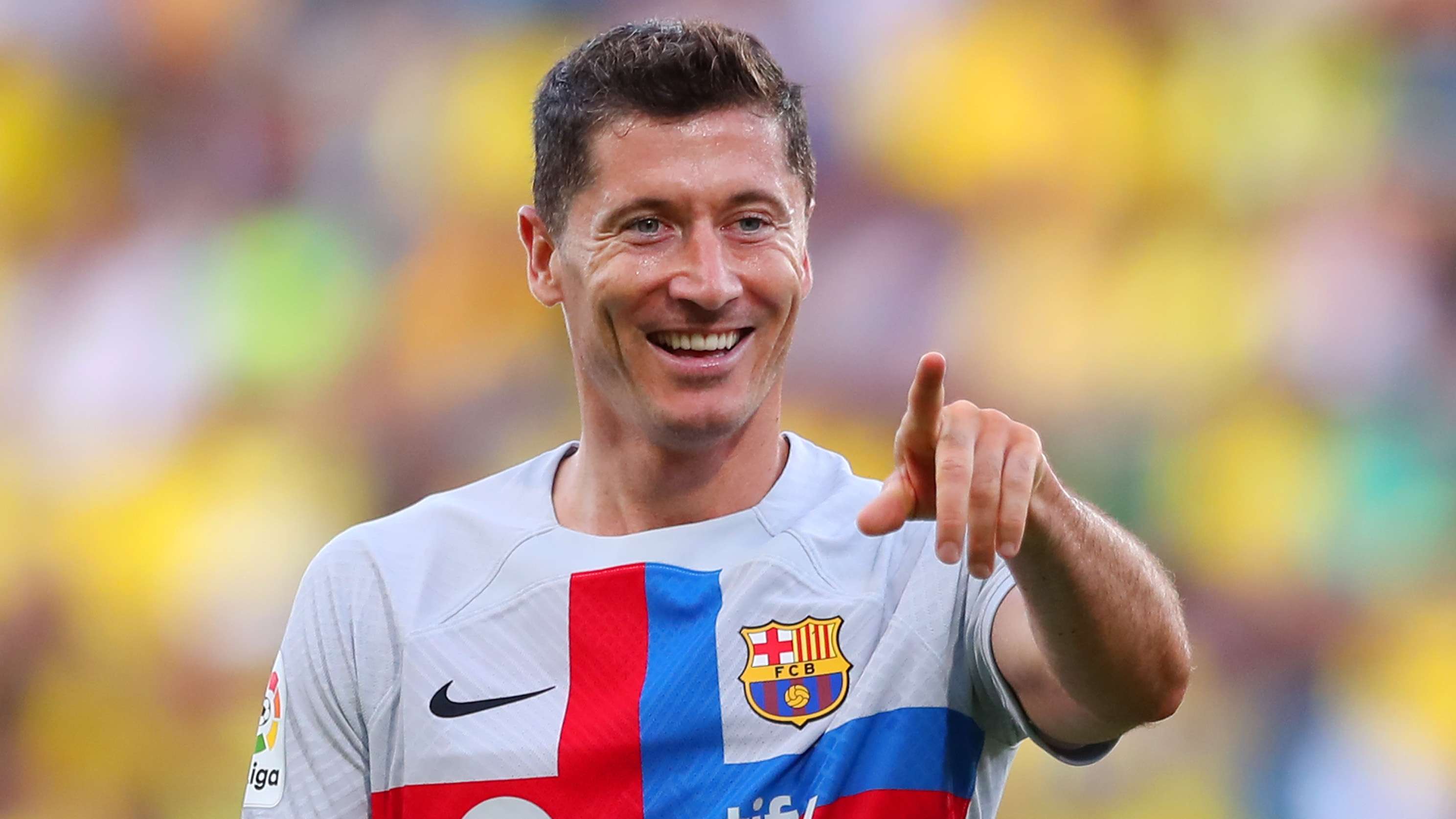 Robert Lewandowski Barcelona Cadiz 2022-23