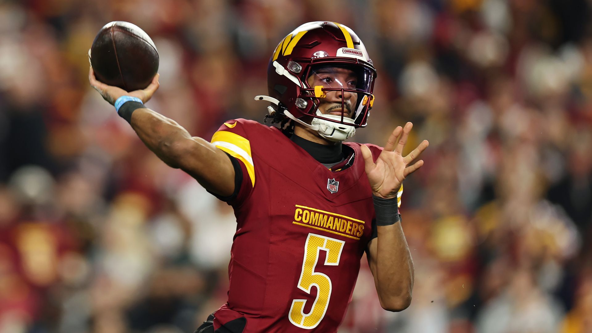 Washington Commanders QB Jayden Daniels vs Atlanta Falcons