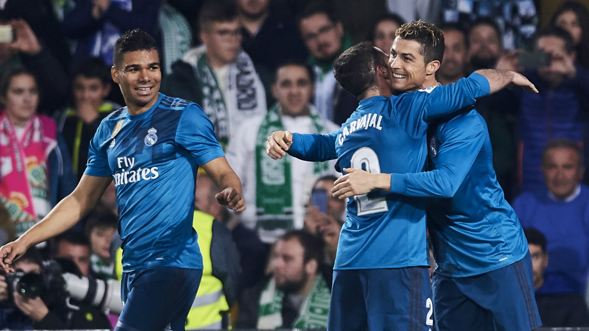 CRISTIANO RONALDO CASEMIRO CARVAJAL BETIS REAL MADRID LALIGA