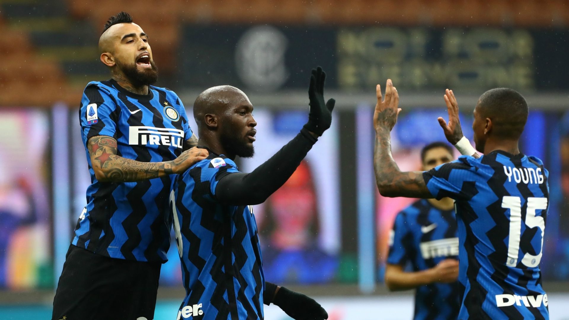 Arturo Vidal - Romelu Lukaku Inter Spezia 20122020
