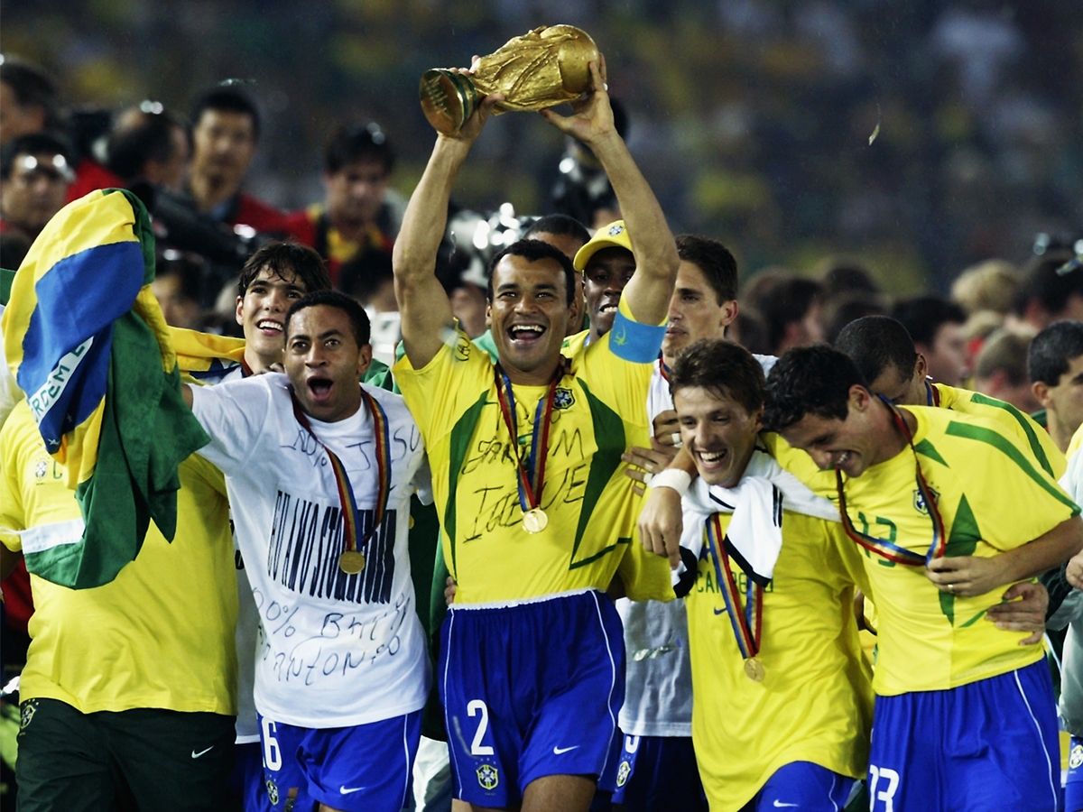 Cafu Brazil World Cup 2002