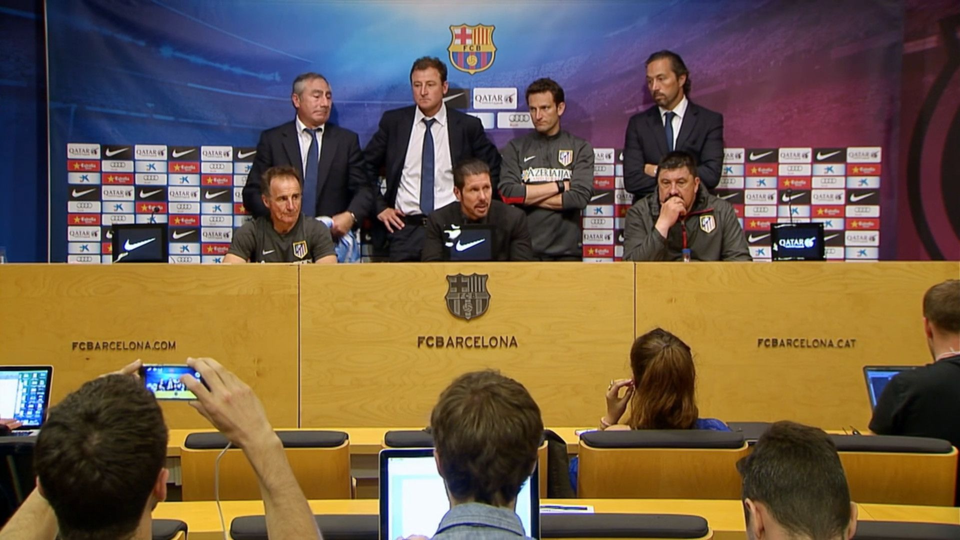 Simeone press conference 2014